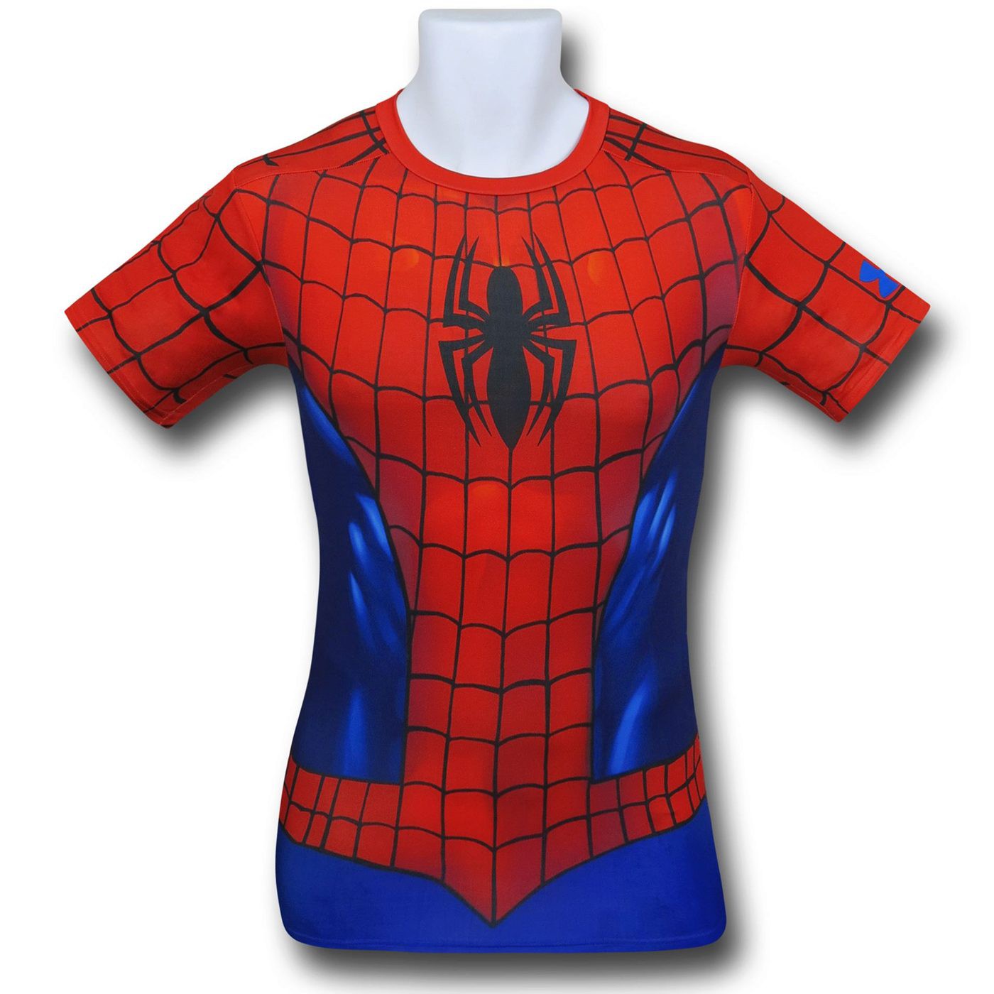 Spiderman Costume Under Armour Compression T-Shirt