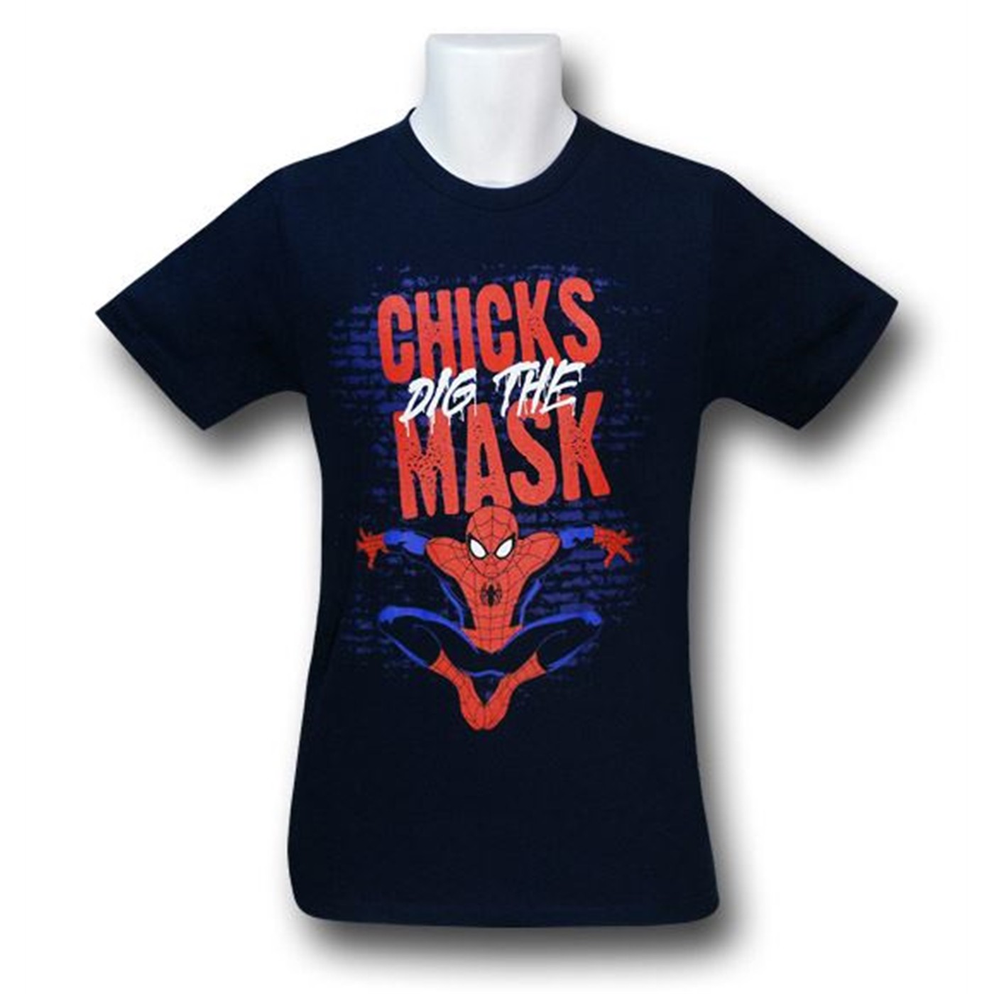Spiderman Dig The Mask 30 Single T-Shirt
