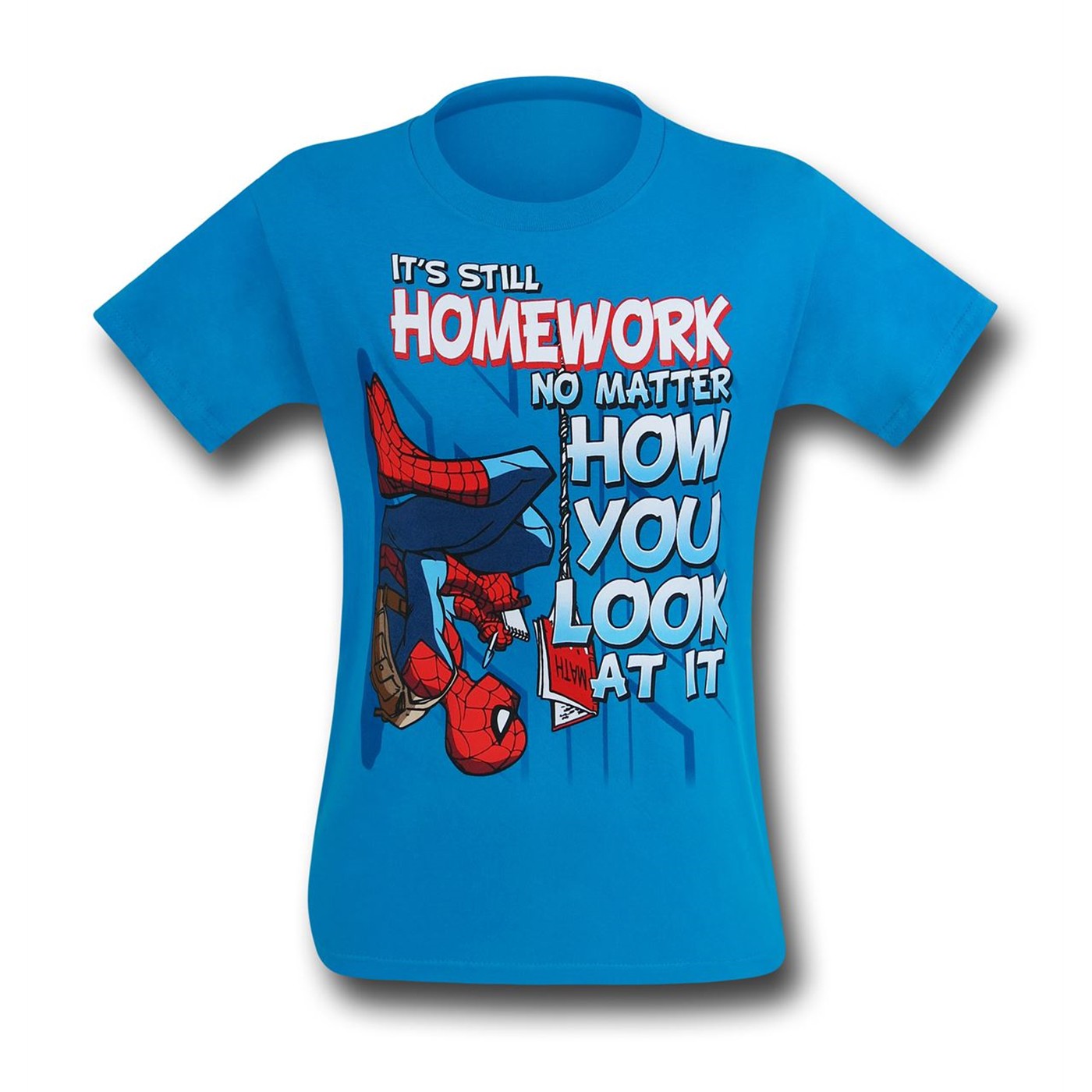 Spiderman Homework Kids T-Shirt