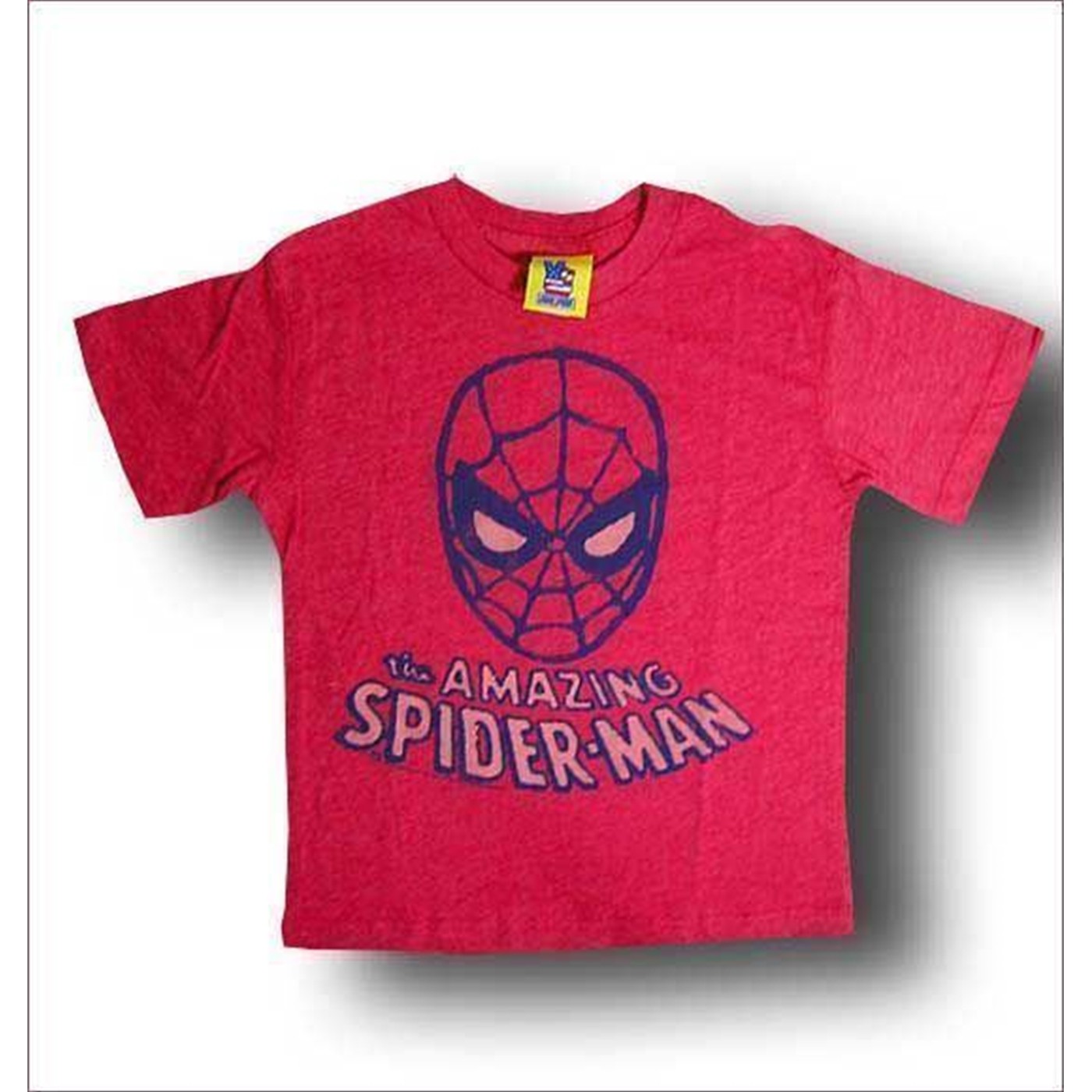 Spiderman Juvenile Red Head T-Shirt by Junk Food