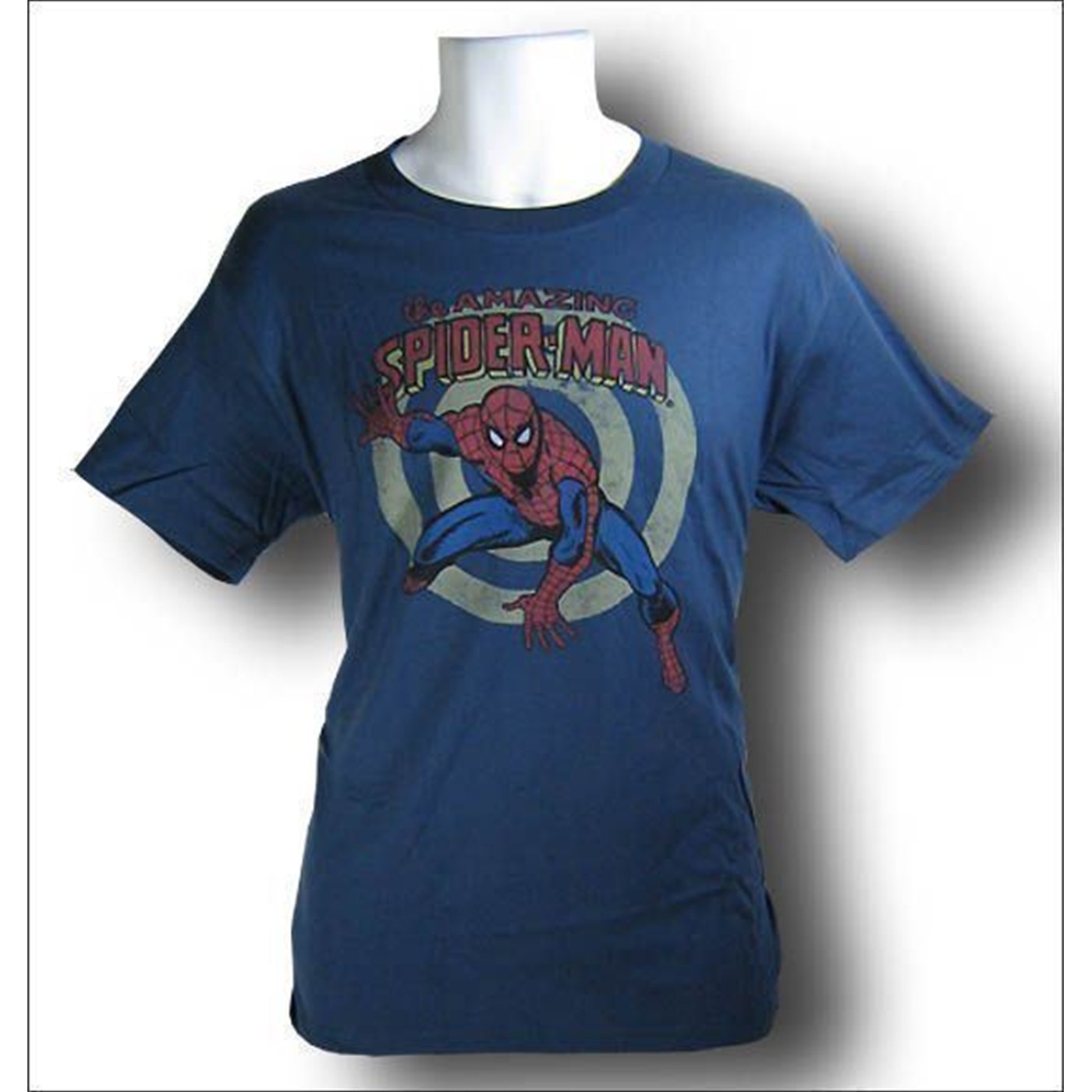 Spiderman On Target Distressed T-Shirt
