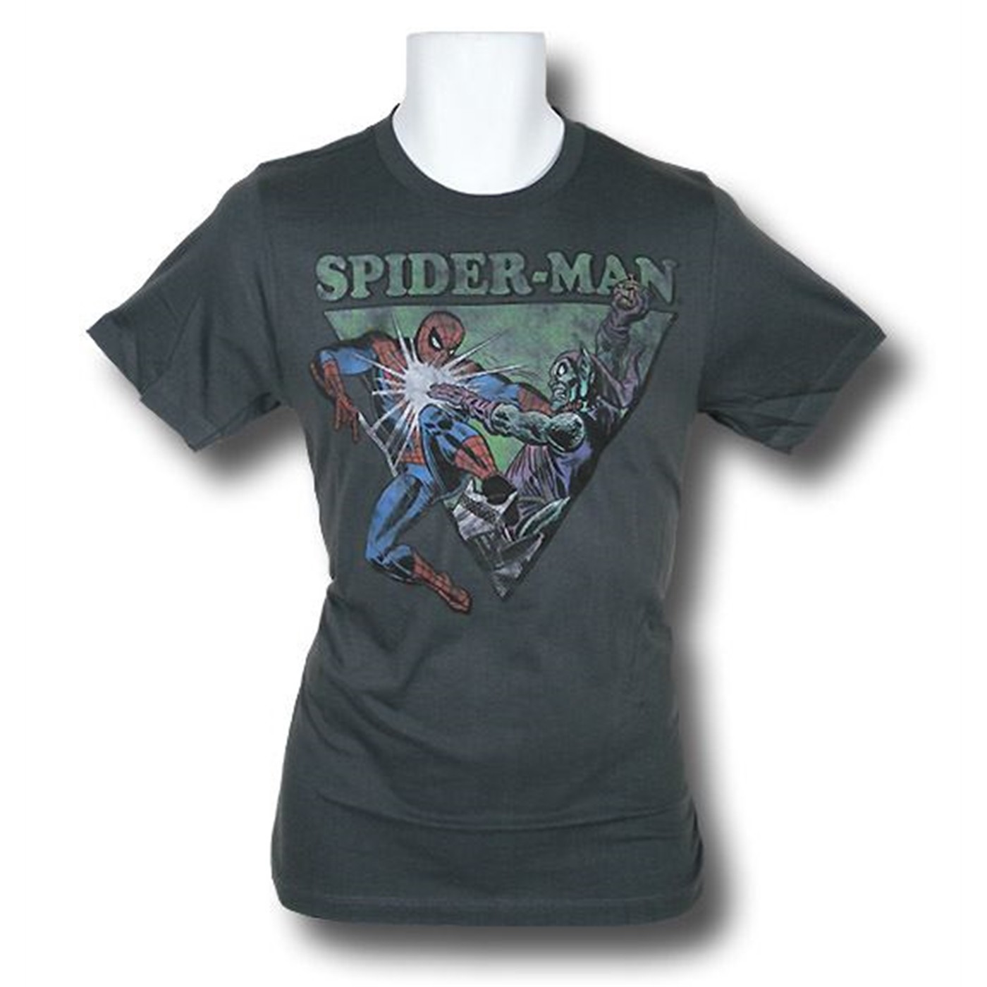 Spiderman VS Goblin Triangle Strike T-Shirt