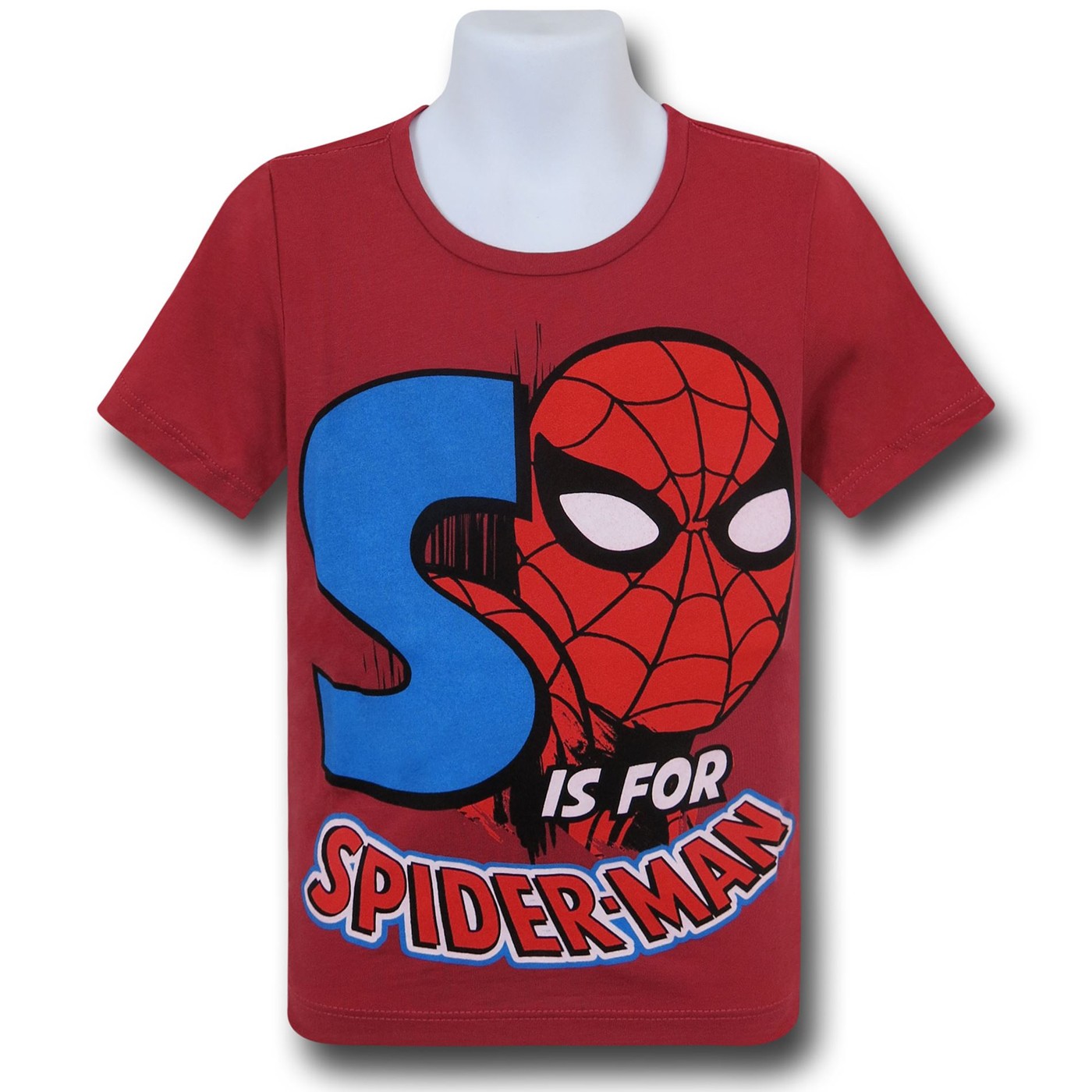 Spiderman S Is For Spiderman Kids T-Shirt