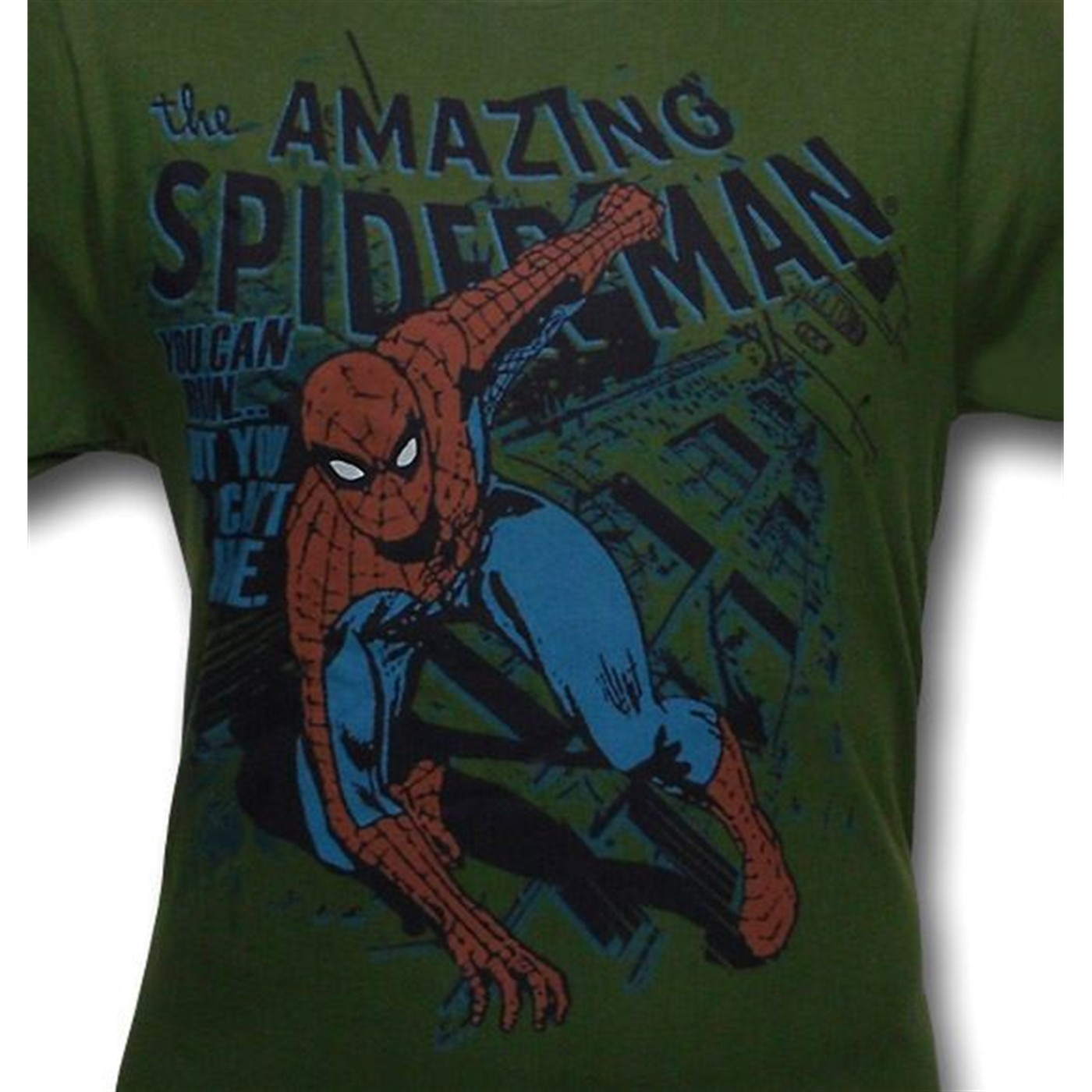 Spiderman You Can Run 30 Single T-Shirt