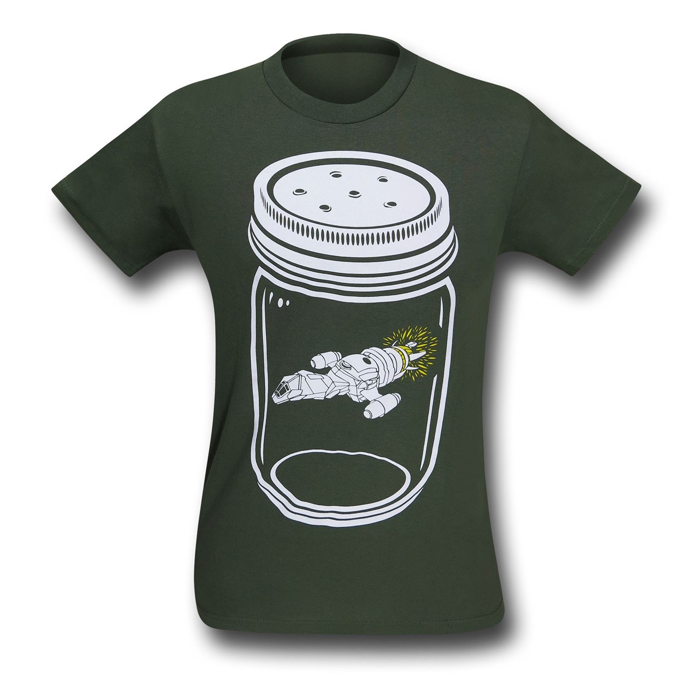 Serenity in a Jar Green Firefly T-Shirt