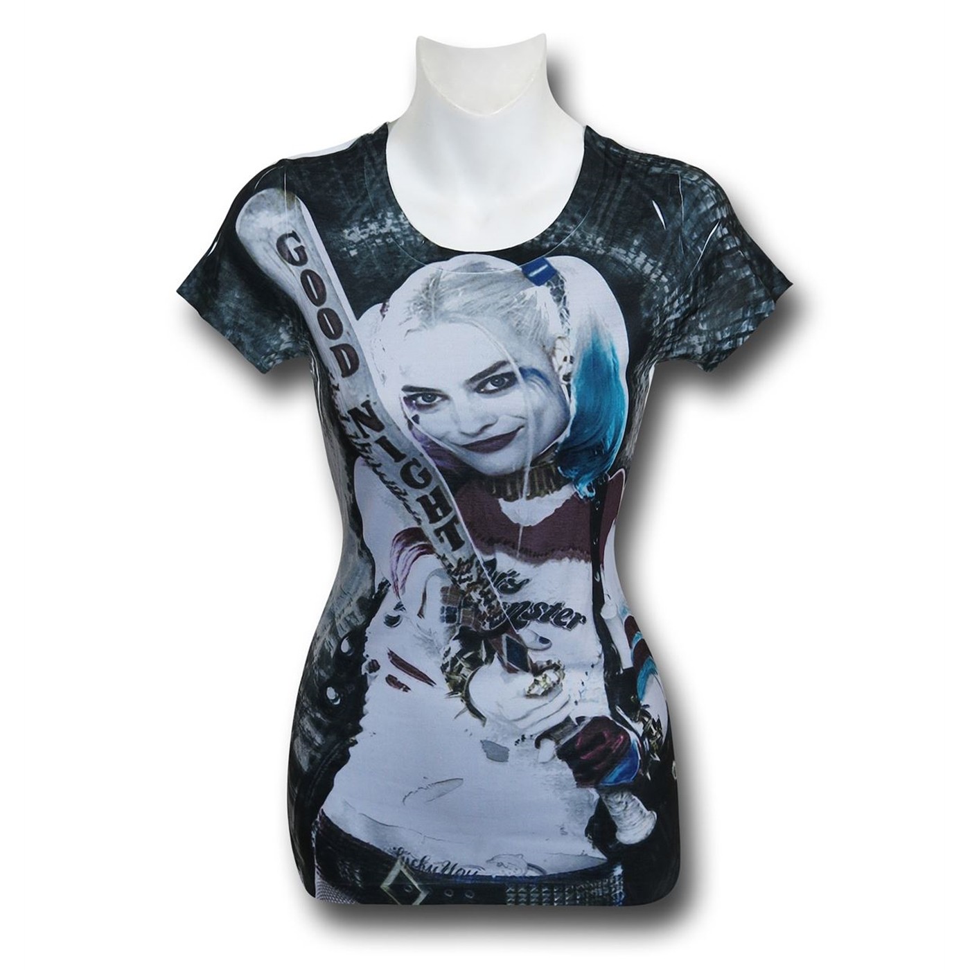 Suicide Squad Harley Quinn Sublimated Women's T-Shirt