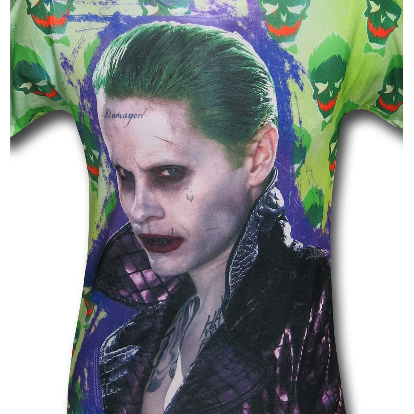 Suicide Squad Joker Jacket Sublimated Men's T-Shirt