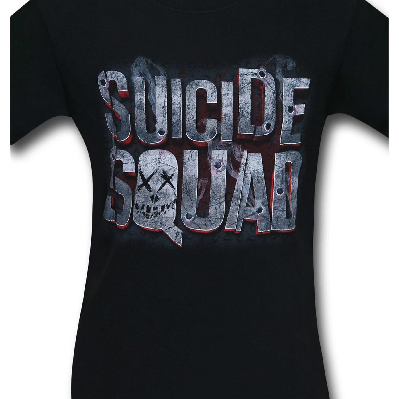 Suicide Squad Smoke Logo Men's T-Shirt