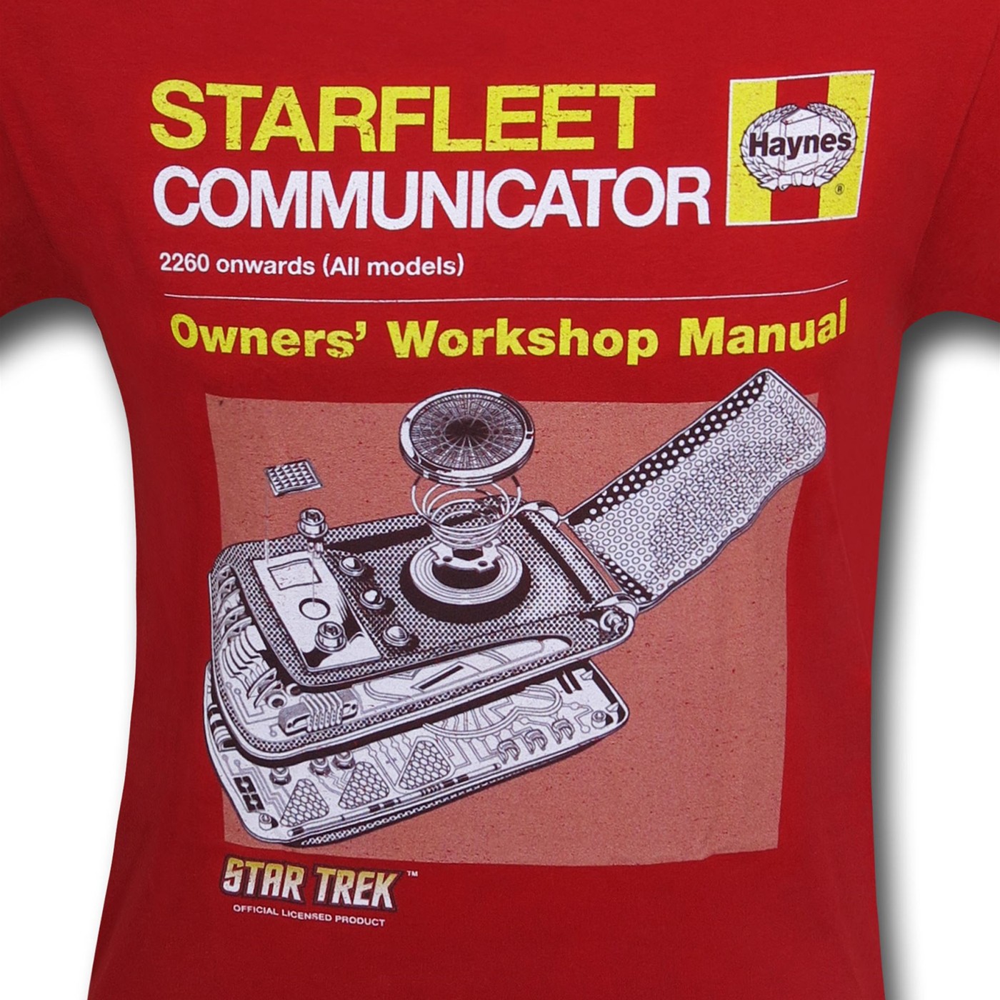 Star Trek Communicator Manual T-Shirt