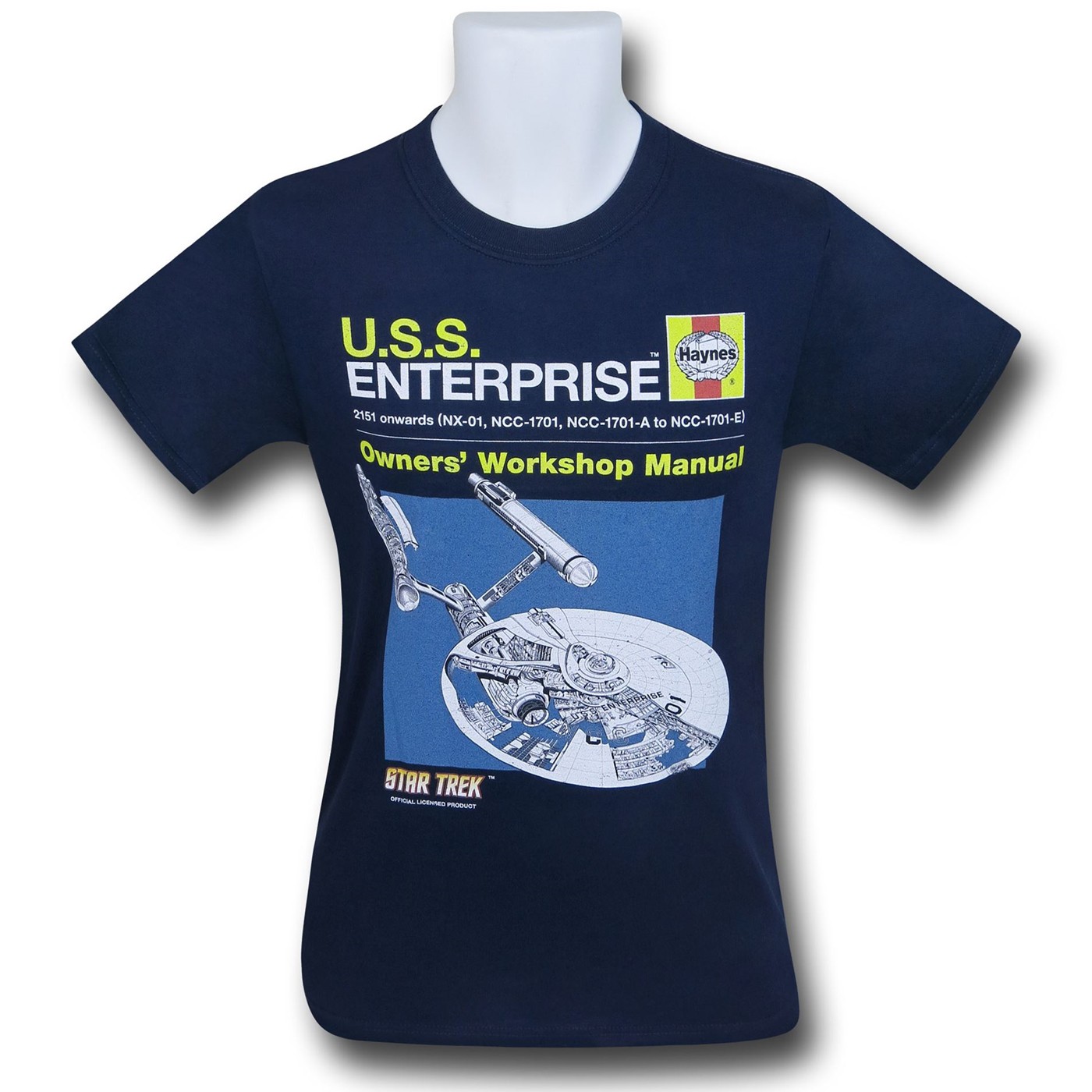 Star Trek Enterprise Manual T-Shirt
