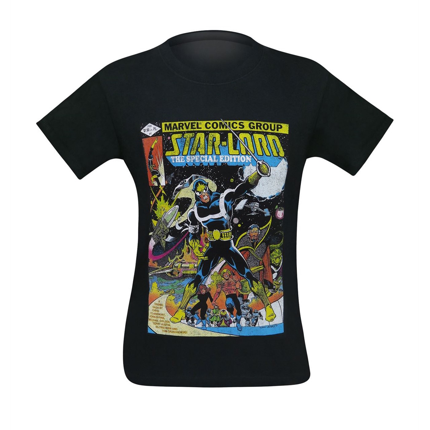 Star-Lord Comic Cover Men's T-Shirt