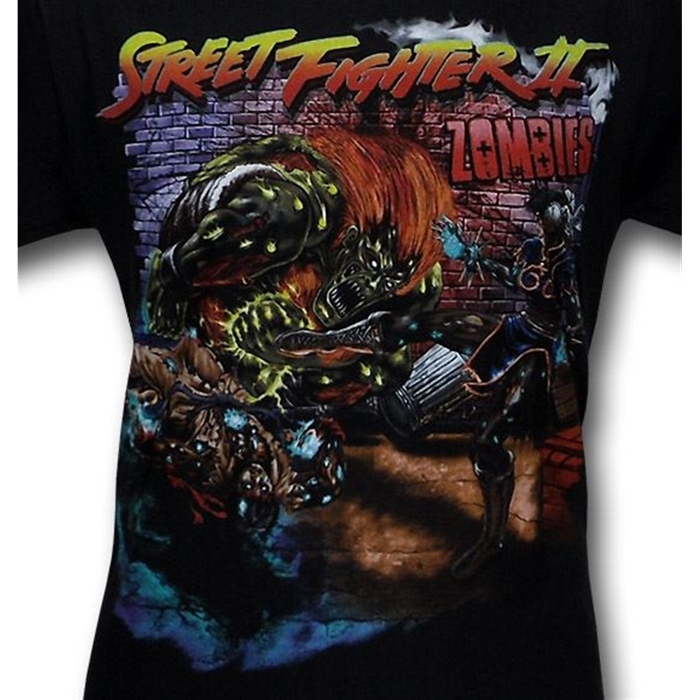 Street Fighter Zombie Alley 30 Single T-Shirt