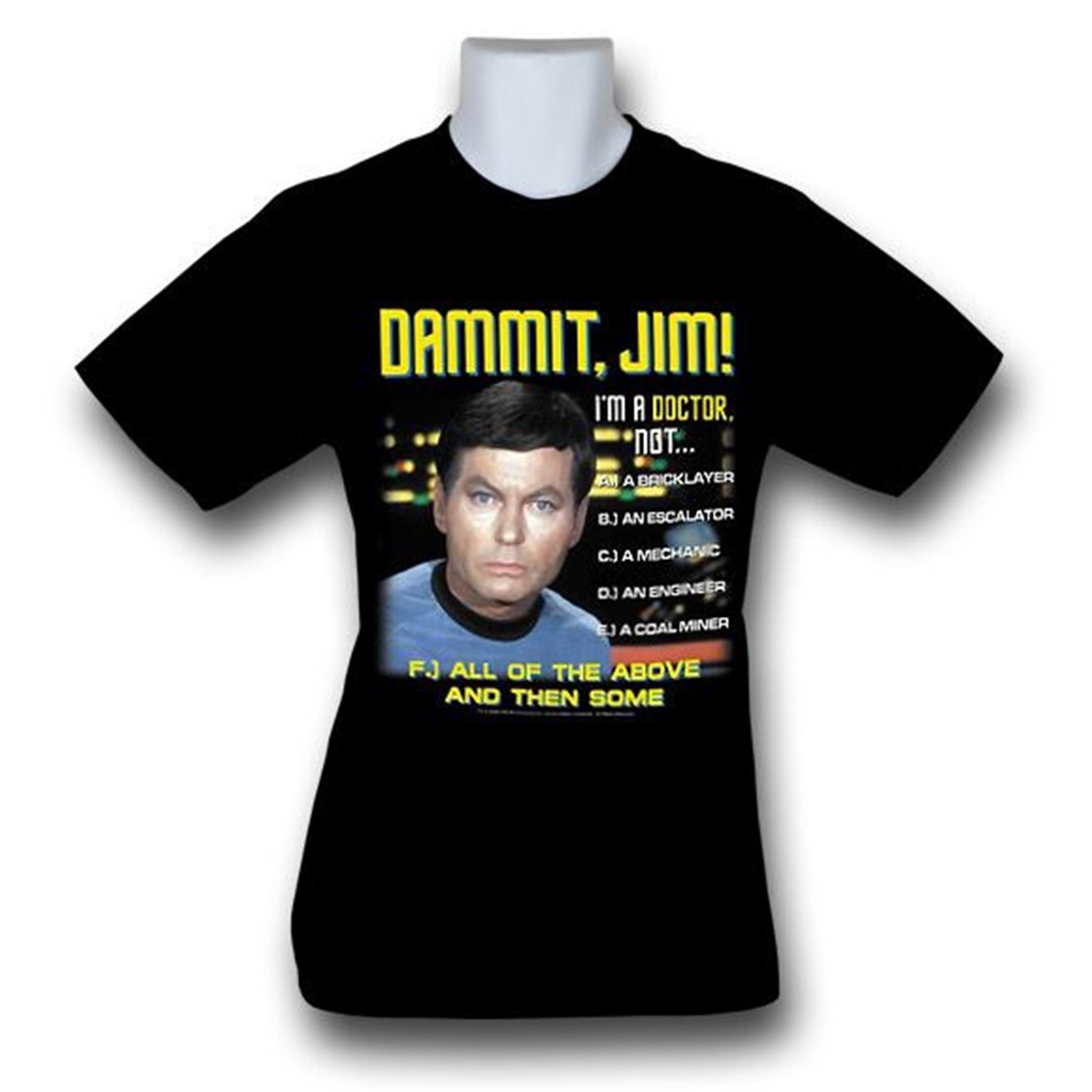 Star Trek Dammit Jim T-Shirt