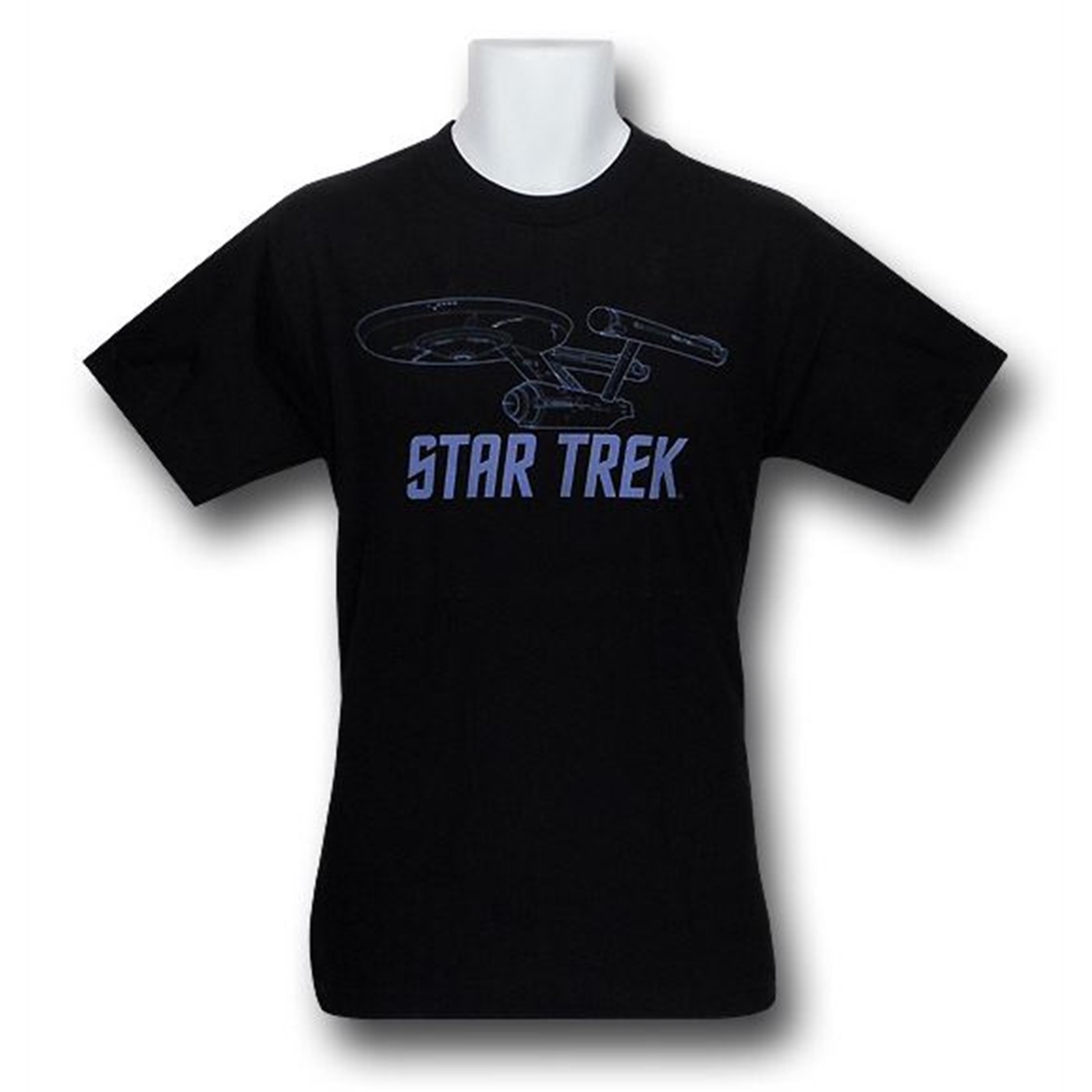 Star Trek Blue Line Enterprise T-Shirt