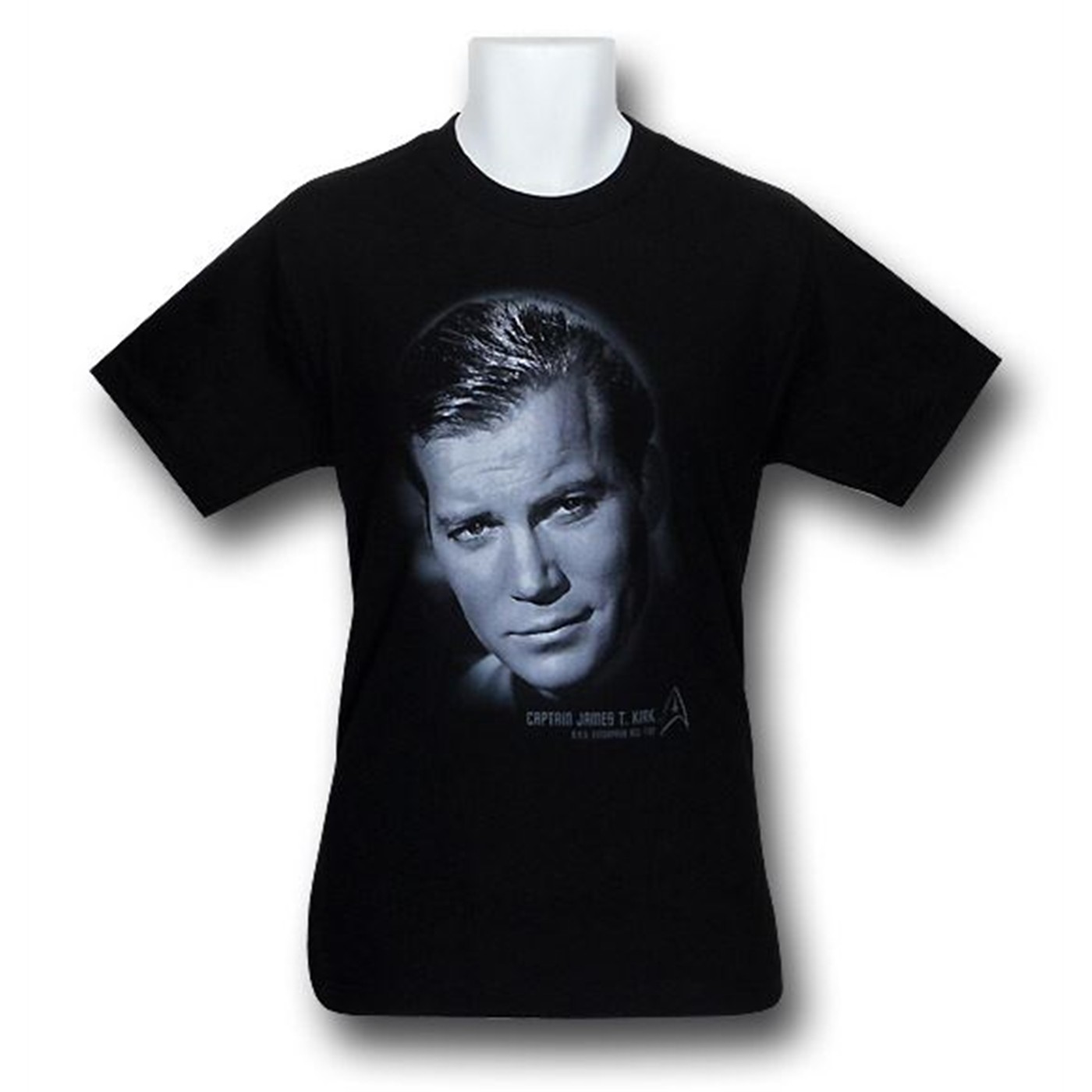 Star Trek James T Kirk Close Up T-Shirt