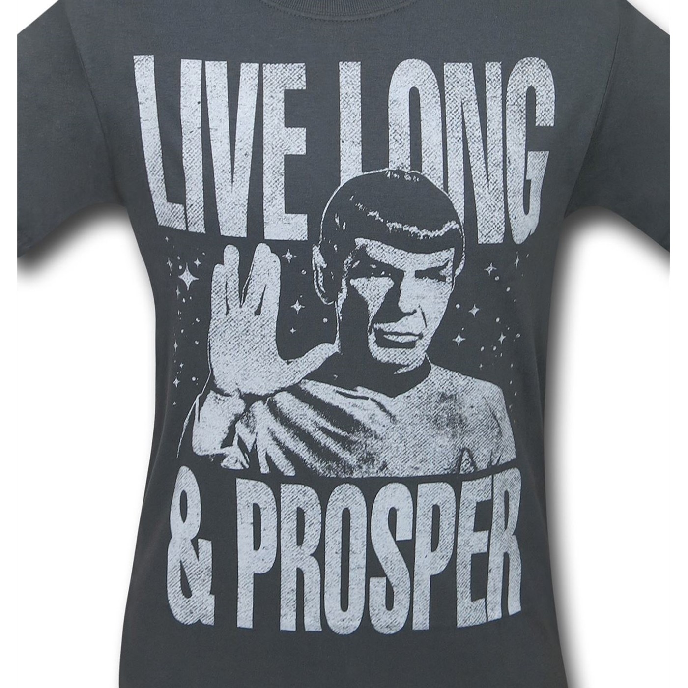 Star Trek Live Long & Prosper Grey Men's T-Shirt