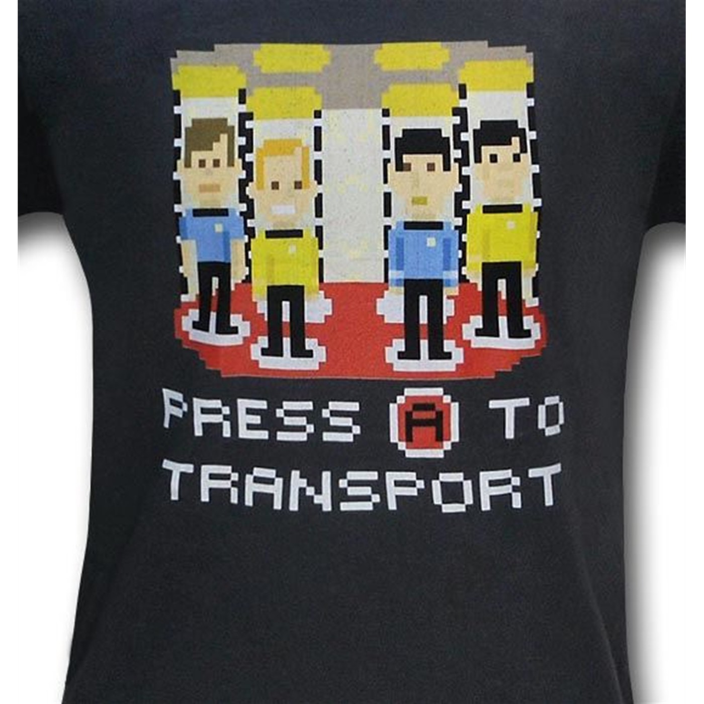 Star Trek Pixel Transport T-Shirt