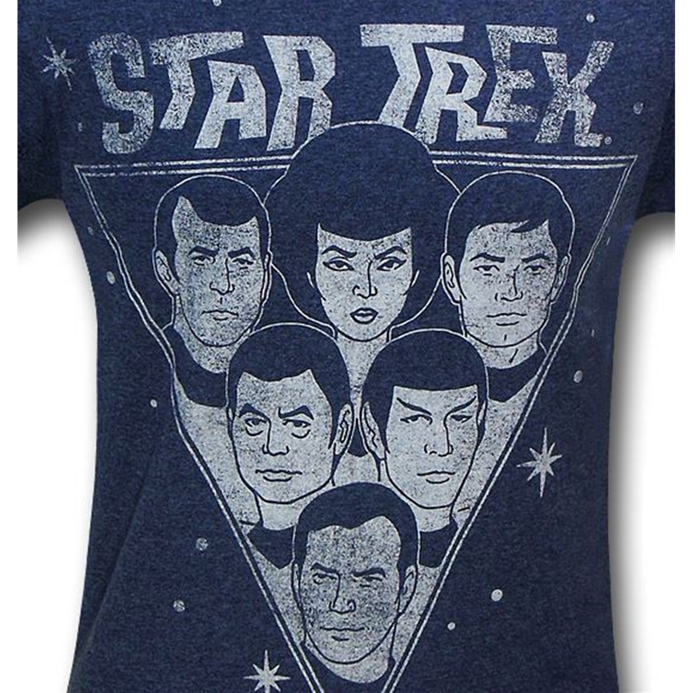 Star Trek Retro Comic Cast T-Shirt