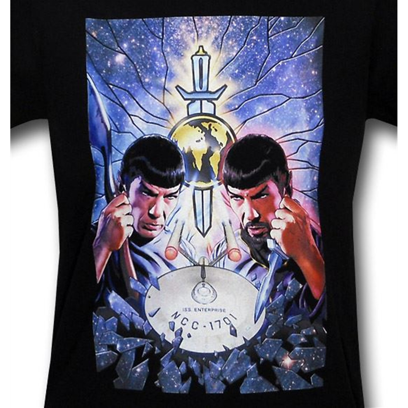 Star Trek Mirror Spock 30 Single T-Shirt