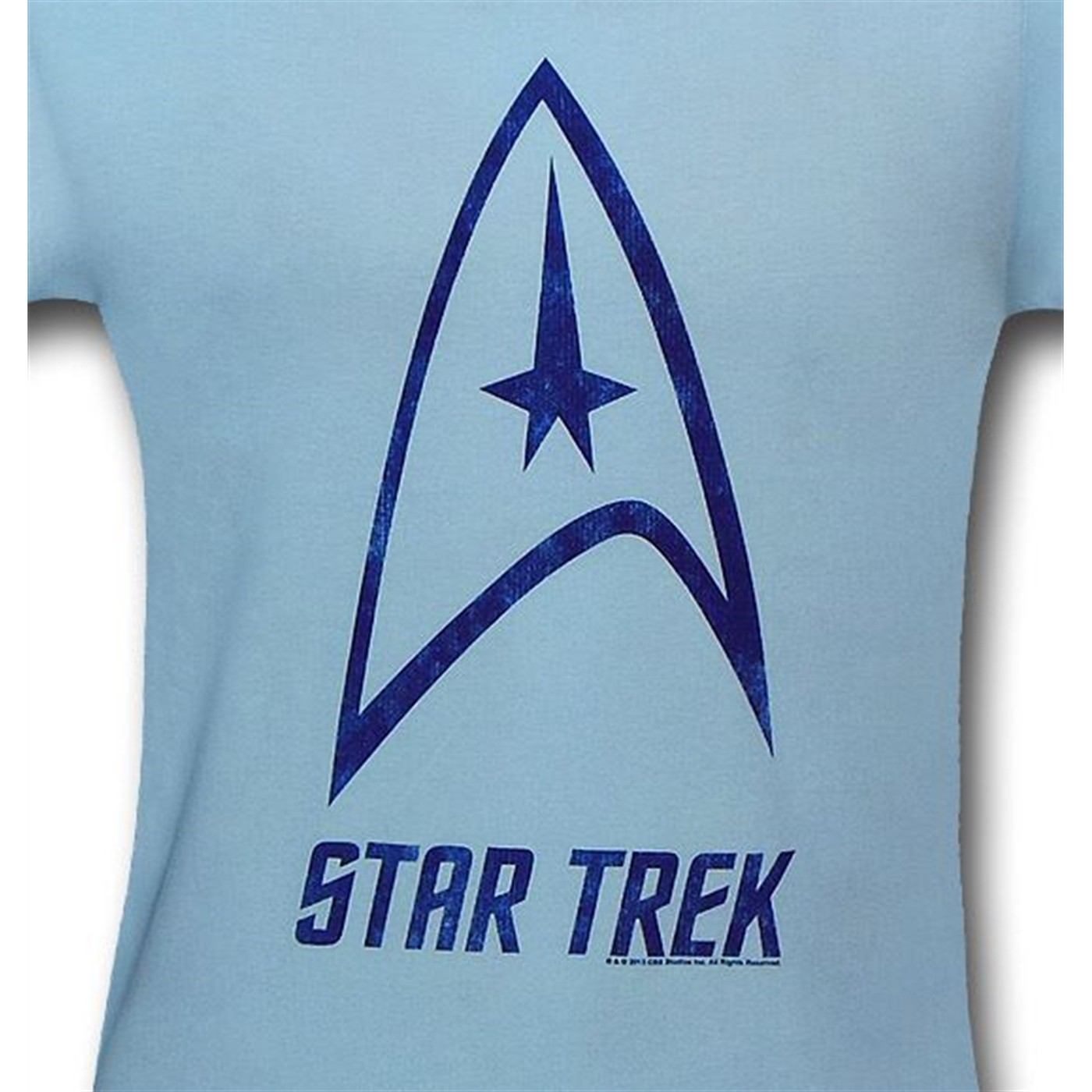 Star Trek Insignia Blue 30 Single T-Shirt