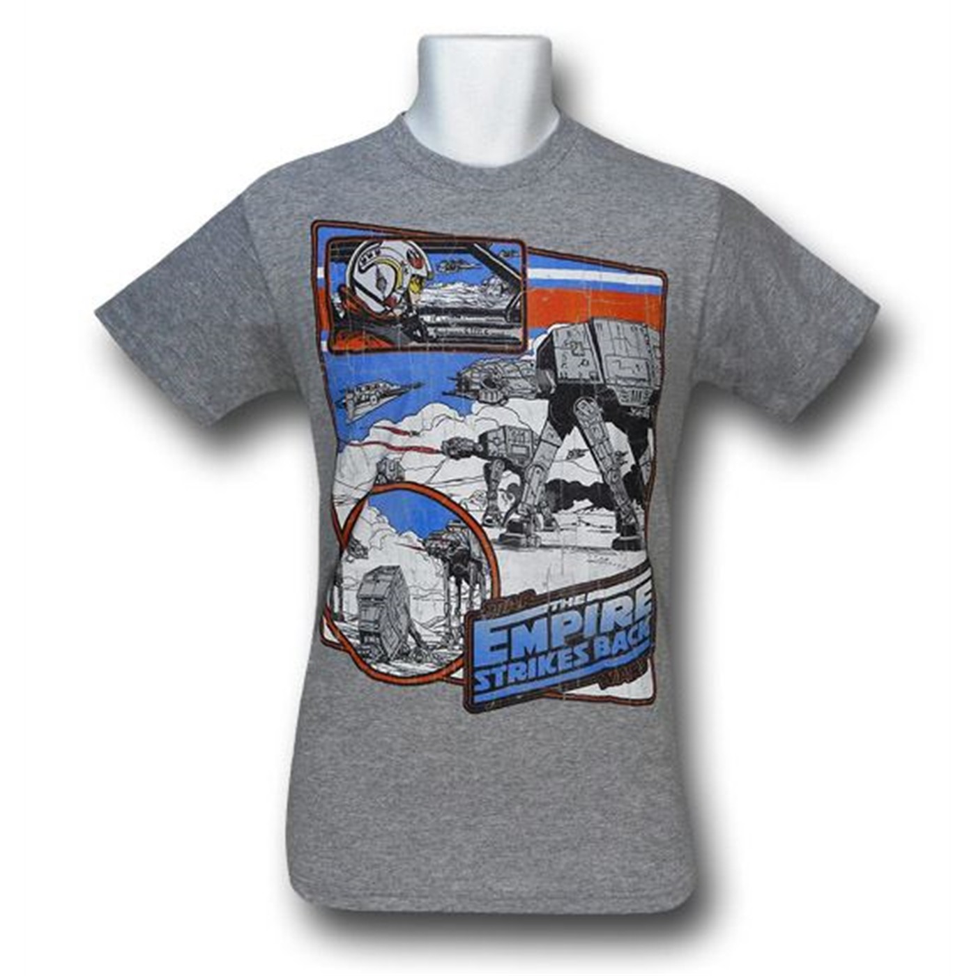 Star Wars AT-AT Empire Montage T-Shirt