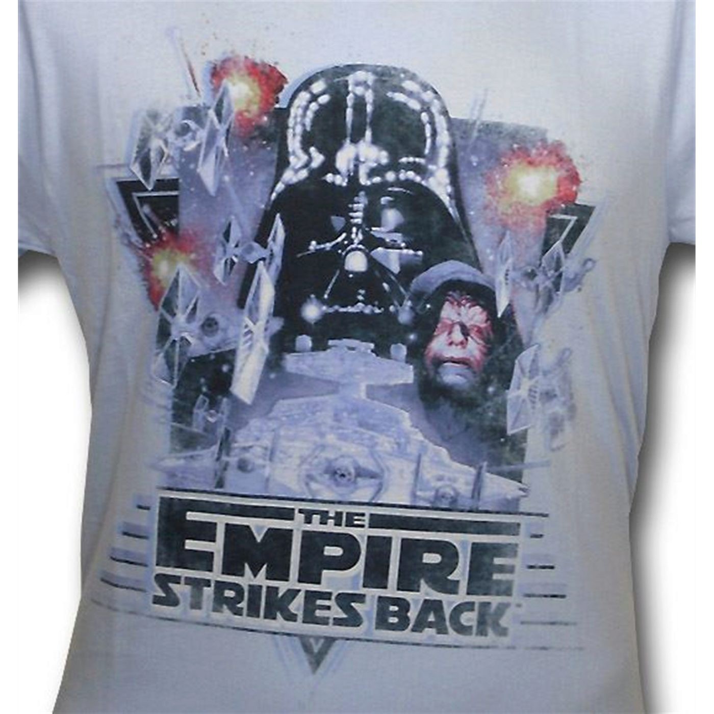 Star Wars Blue Empire Strikes Back 30s T-Shirt