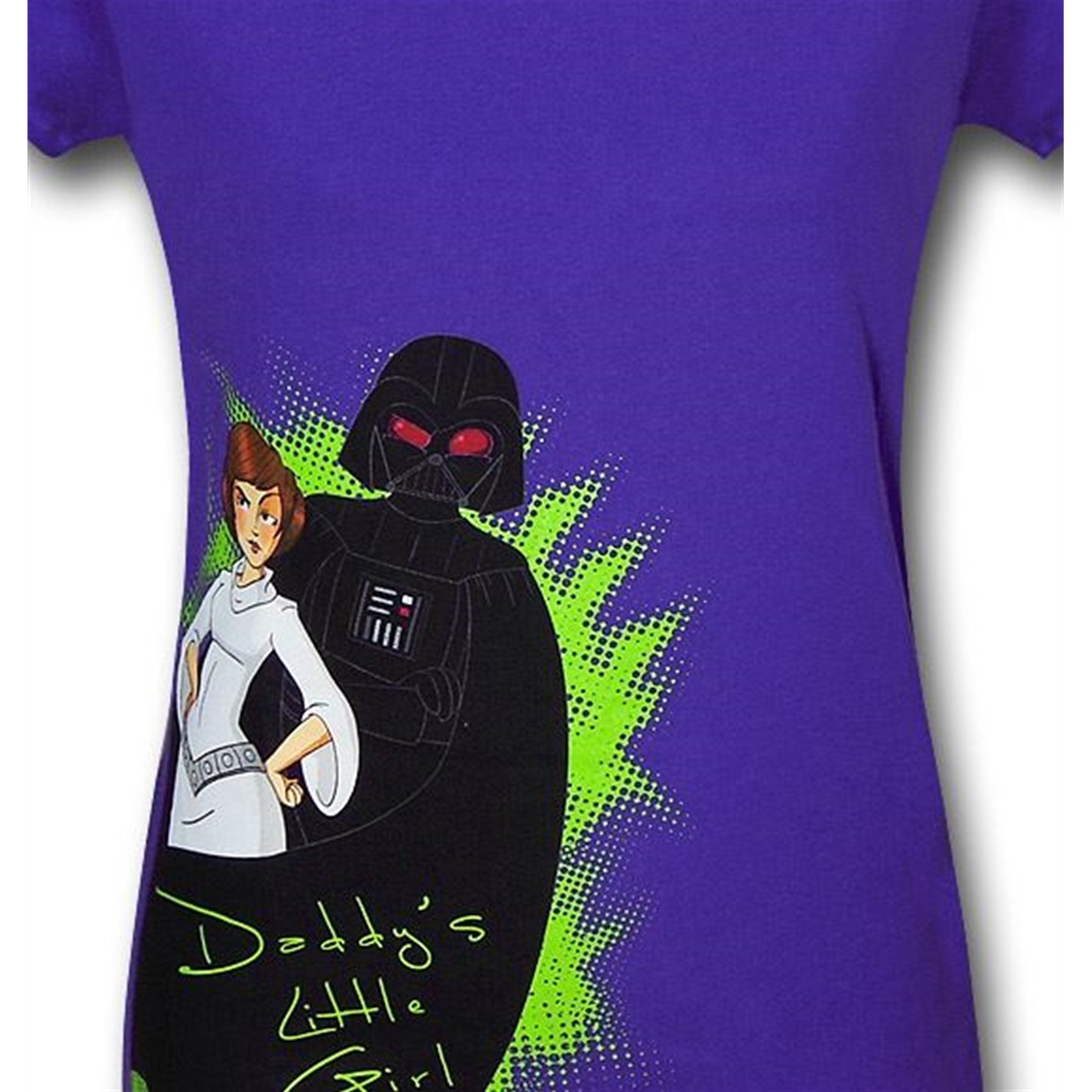 Star Wars Daddy's Girl Youth Purple T-Shirt