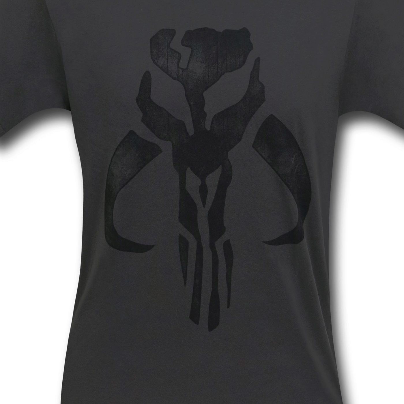 Star Wars Grey Mandalorian Crest 30 Single T-Shirt