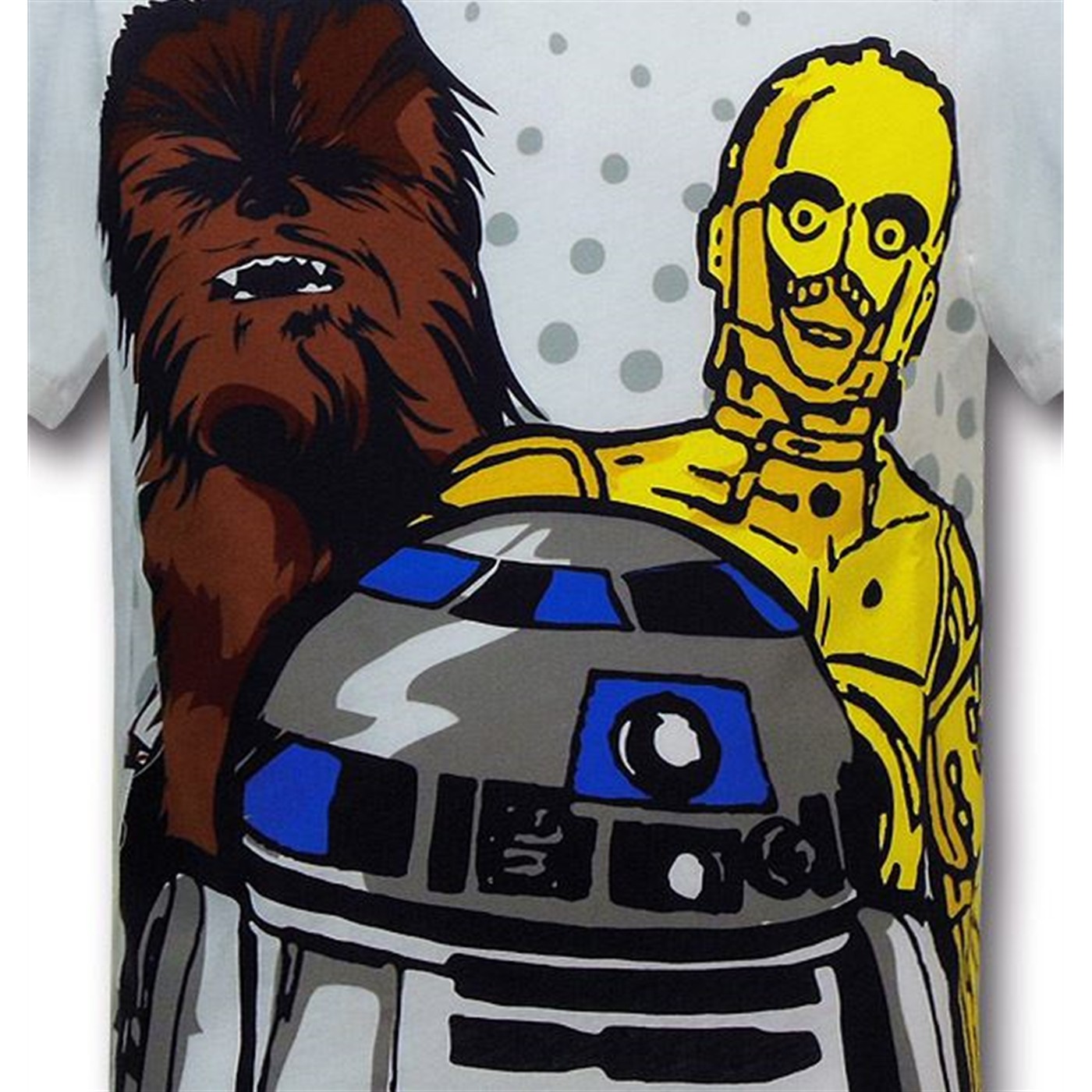 Star Wars Droids & Wookie Kids 30 Single T-Shirt