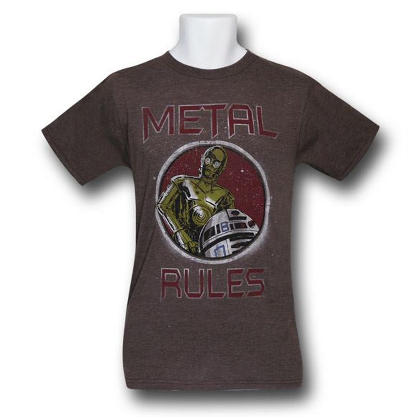 Star Wars Droids Metal Rules 30 Single T-Shirt