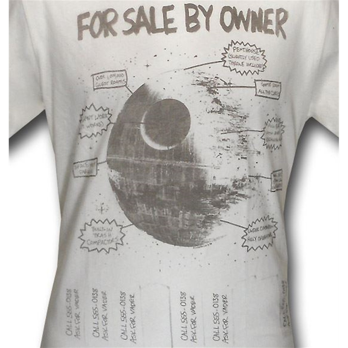 Star Wars Deathstar For Sale Junk Food T-Shirt