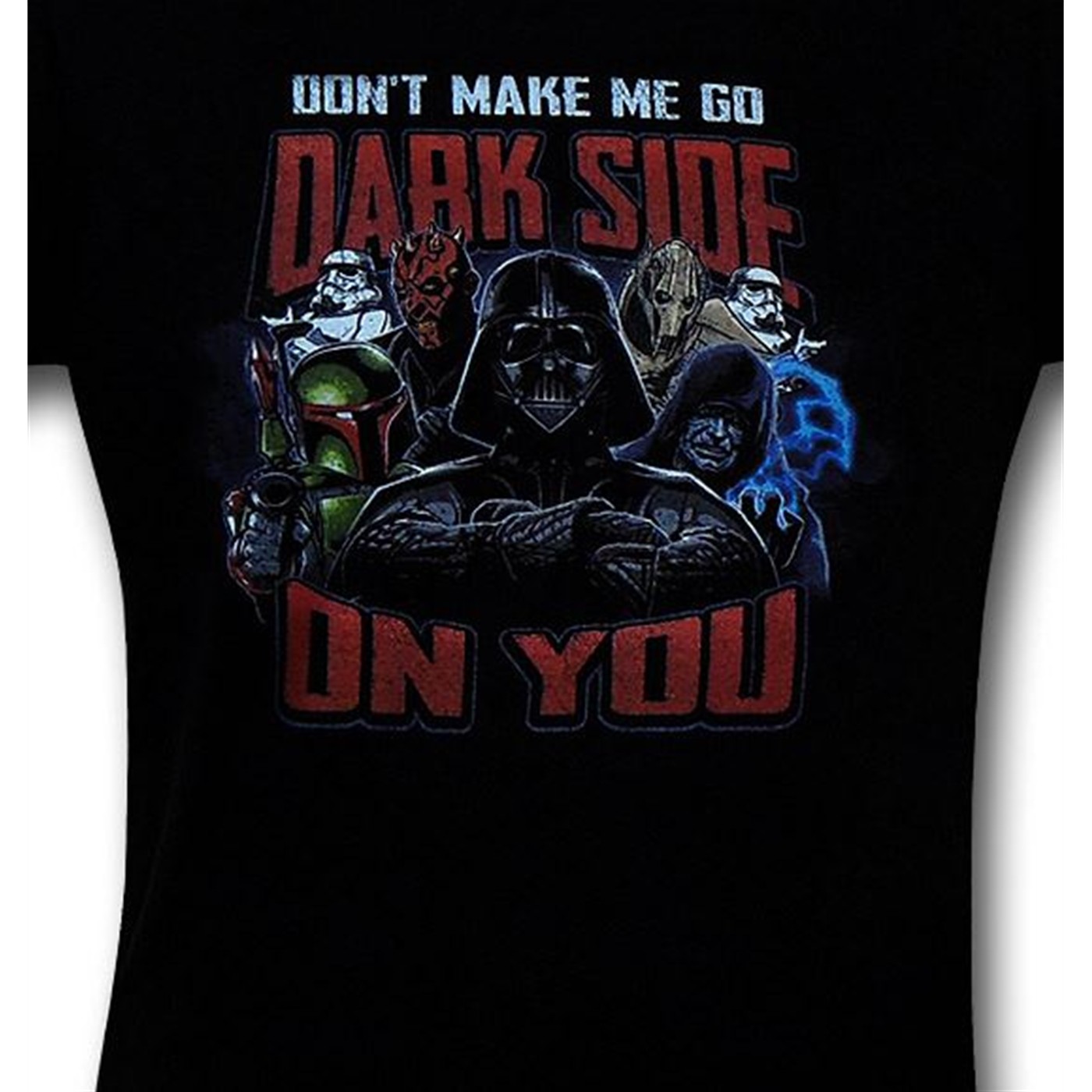 Star Wars Go Dark Side 30 Single T-Shirt