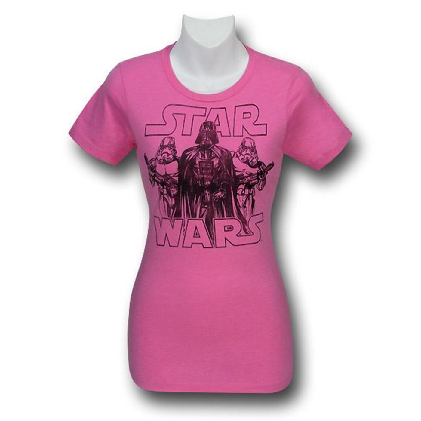 Star Wars Vader's Posse Pink Women's T-Shirt