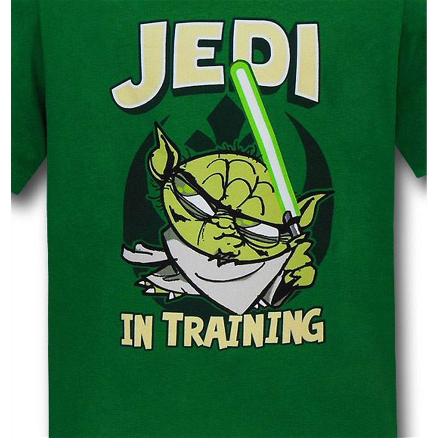 Star Wars Yoda Jedi In Training Kids Green T-Shirt