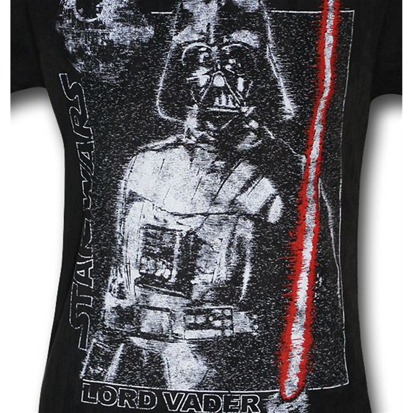 Star Wars Lord Vader Black Wash T-Shirt