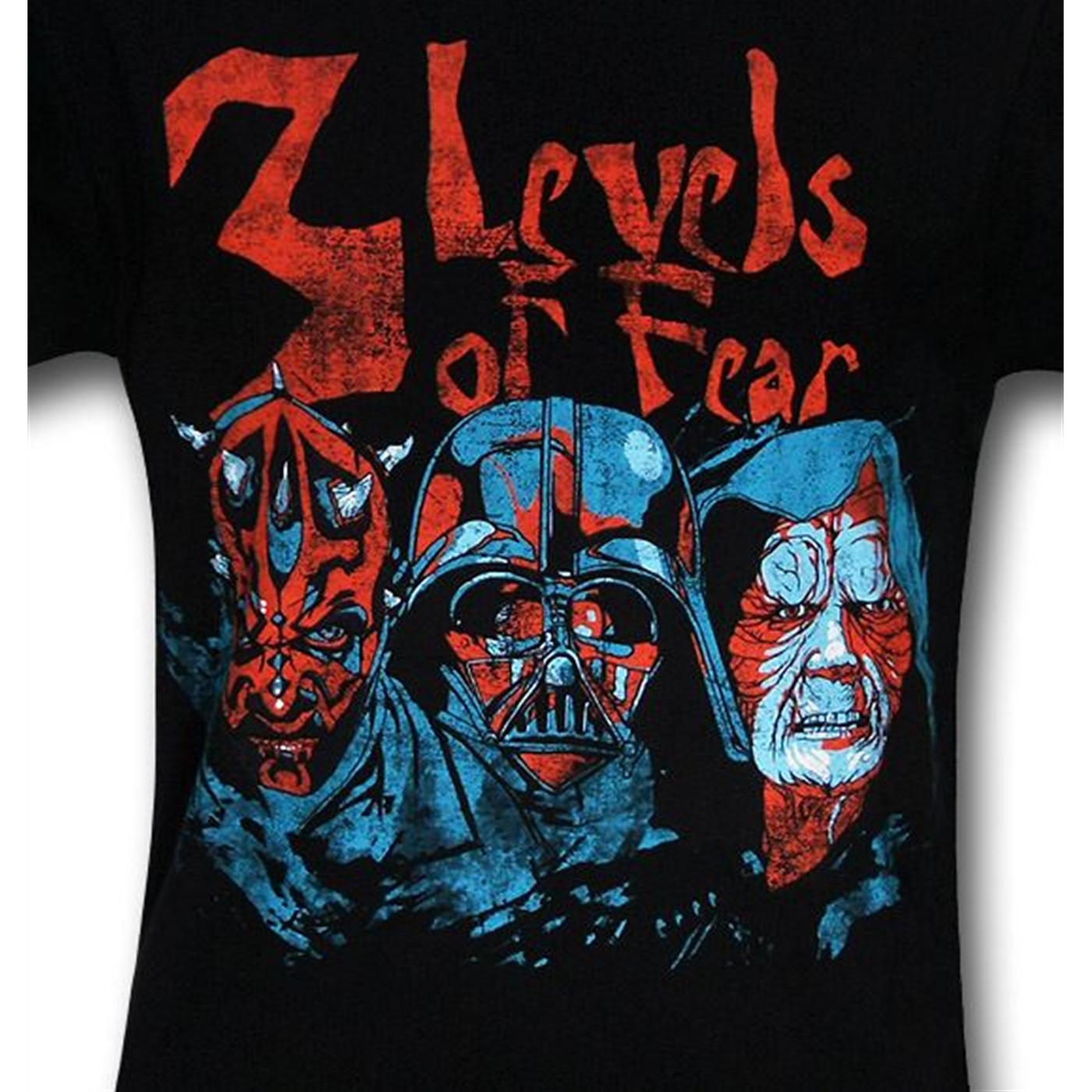Star Wars Levels of Fear 30 Single T-Shirt