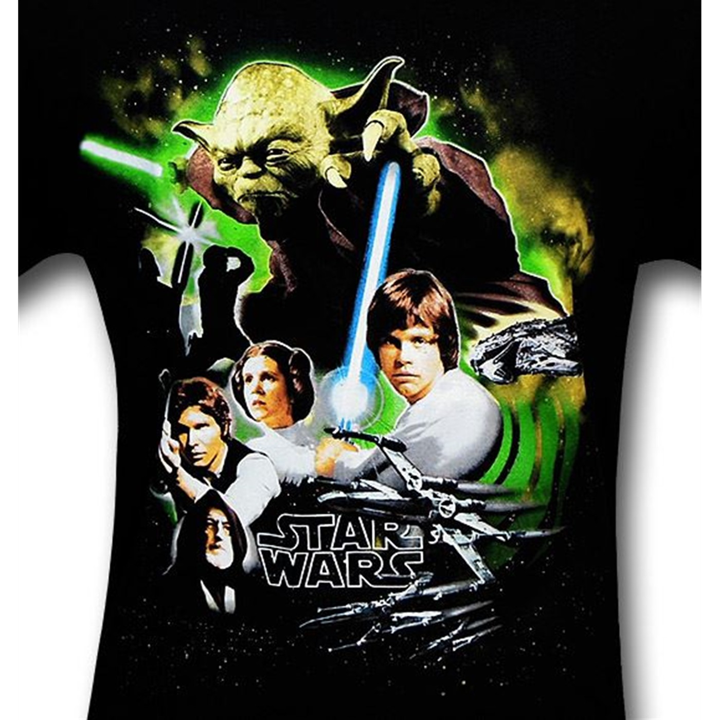 Star Wars Originals Kids Black Glow T-Shirt
