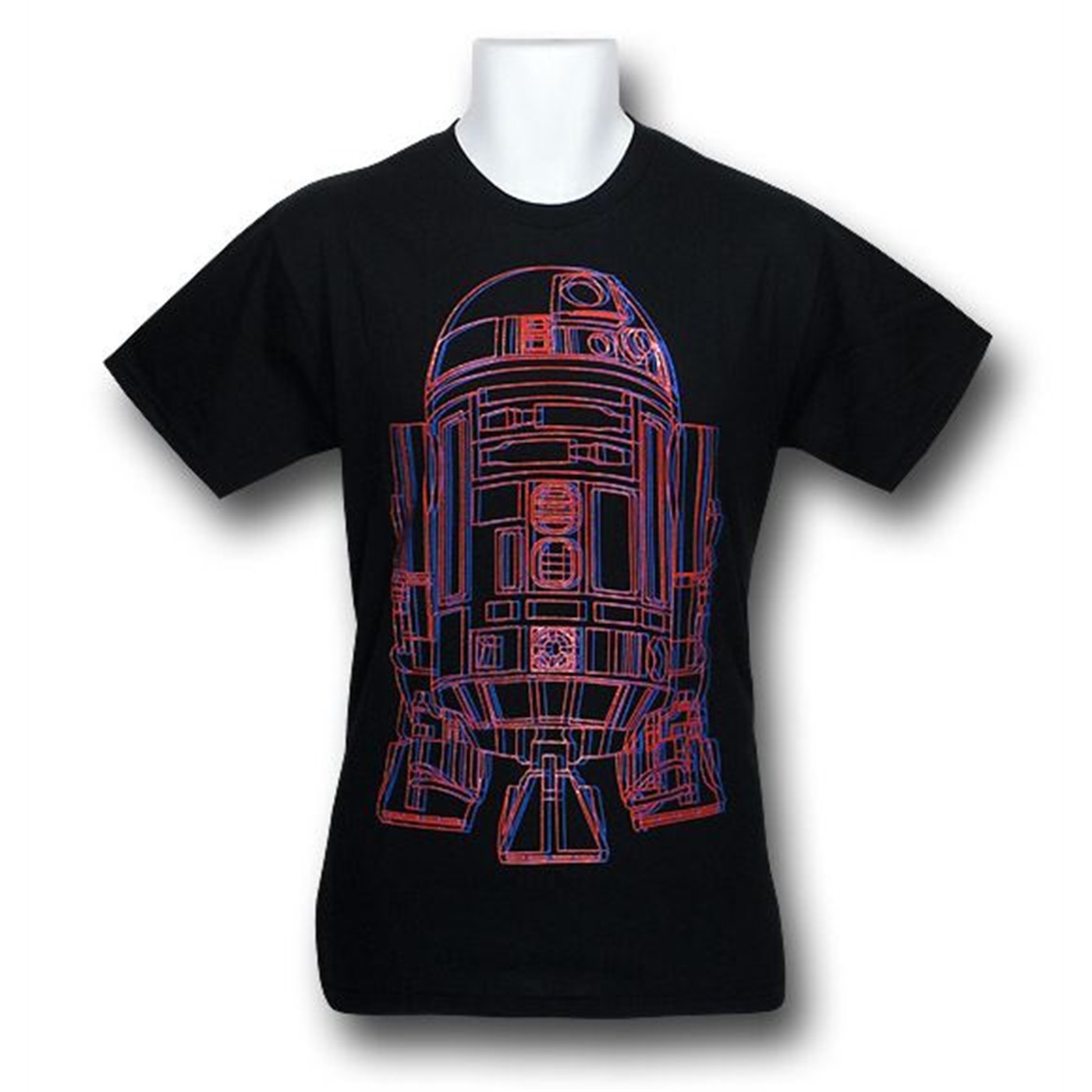 Star Wars R2D2 Basic Neon T-Shirt
