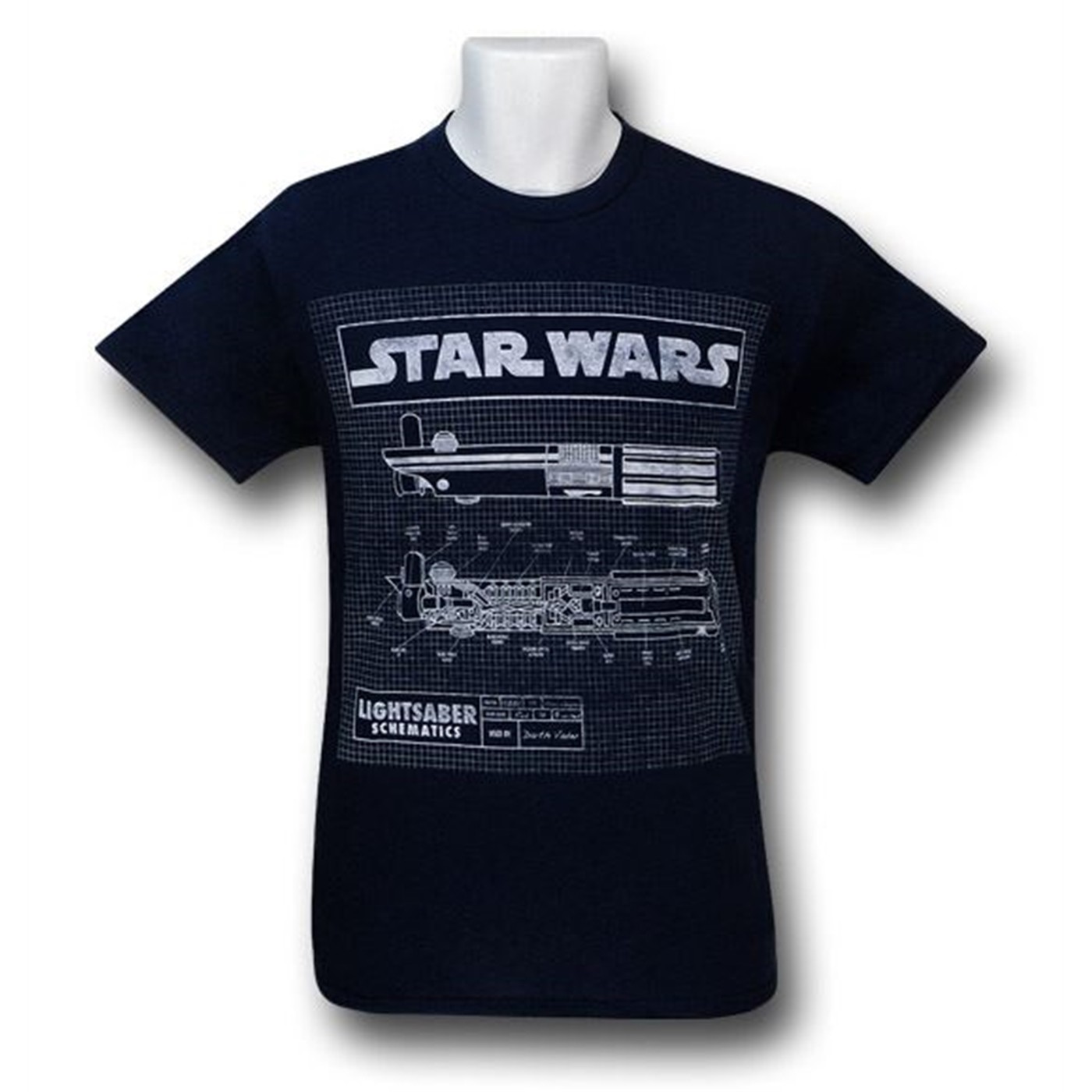 Star Wars Saber Diagram T-Shirt