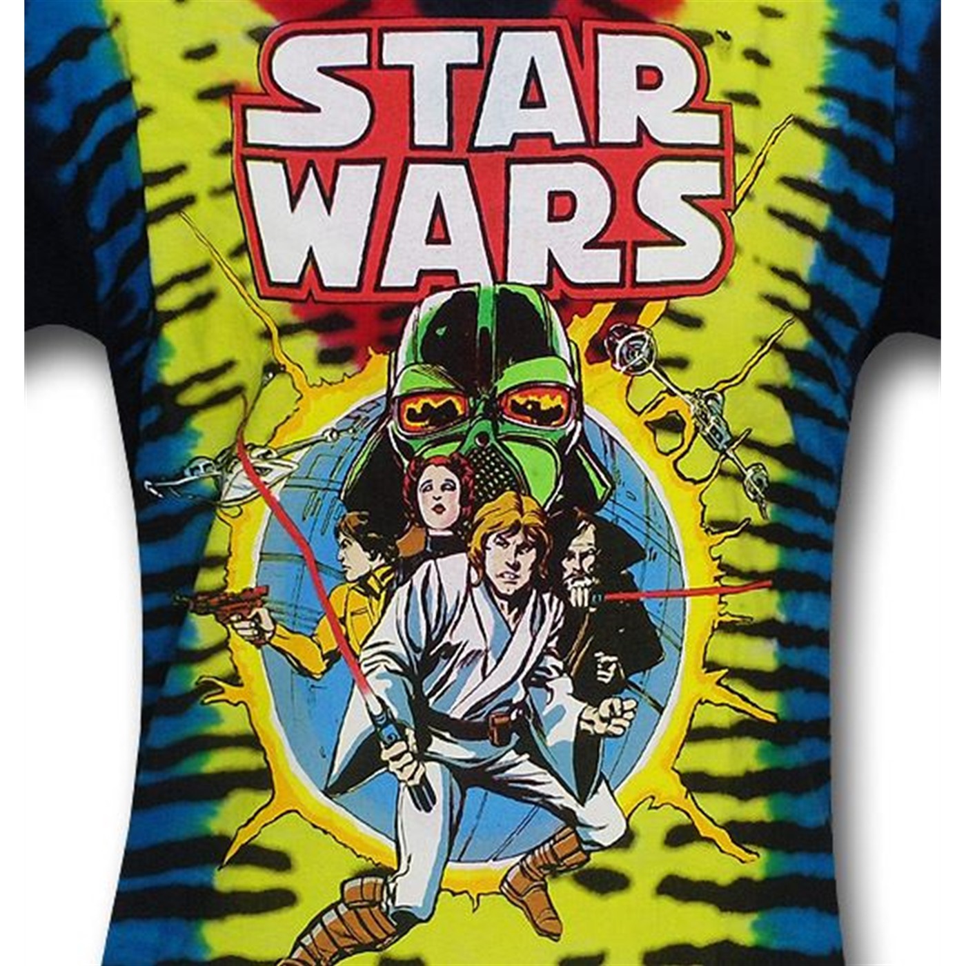 Star Wars Tie Dye Comic Cover T-Shirt