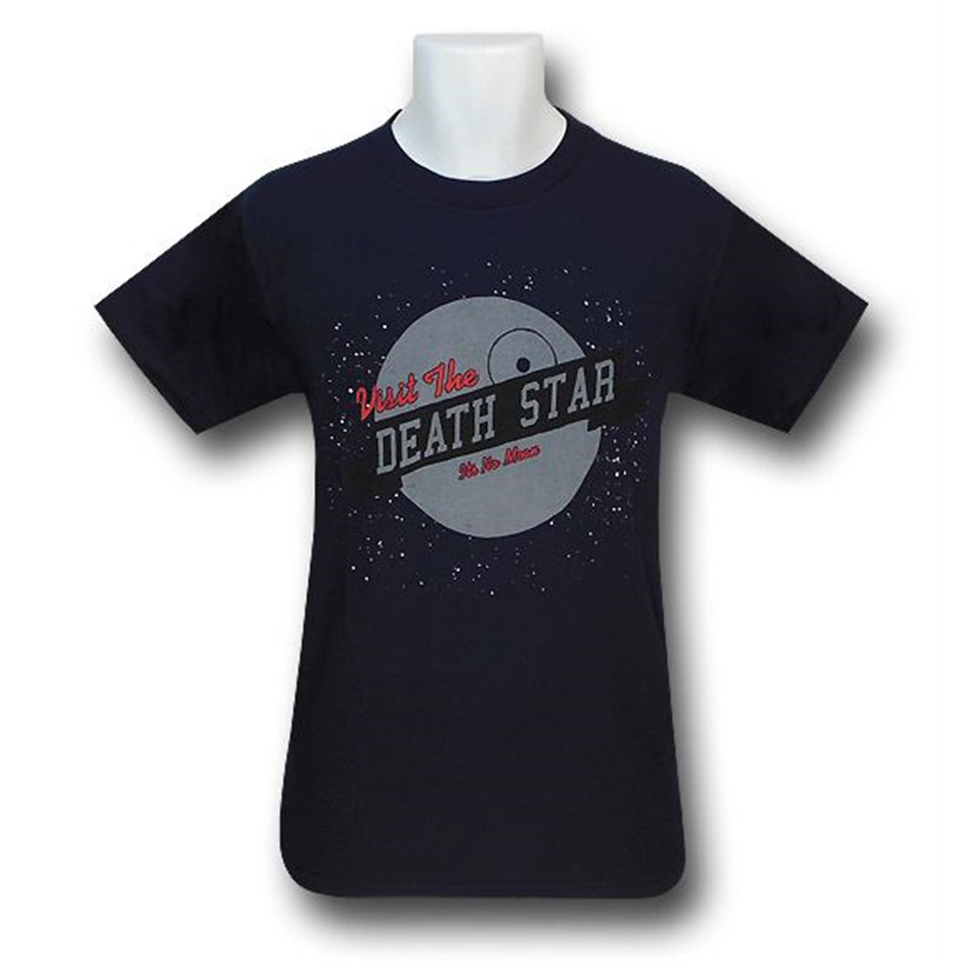 Star Wars Visit the Death Star Navy T-Shirt