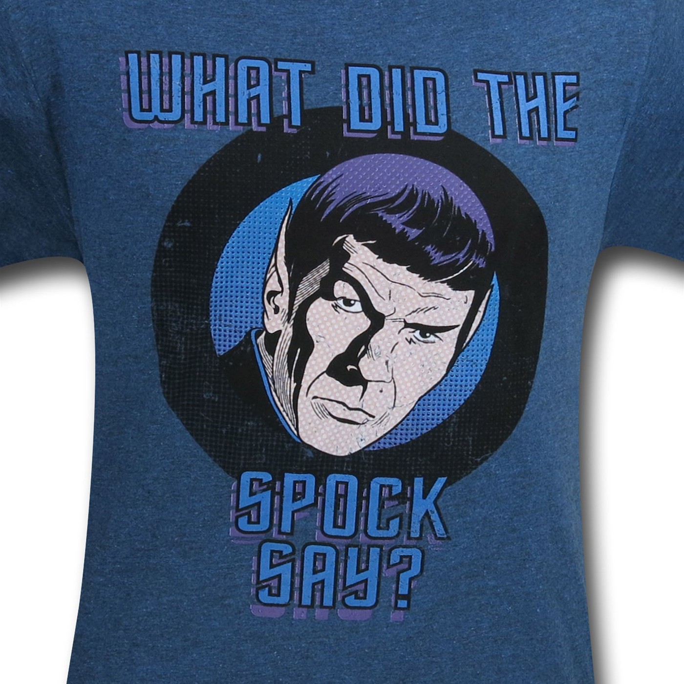 Star Trek What Did Spock Say 30 Single T-Shirt
