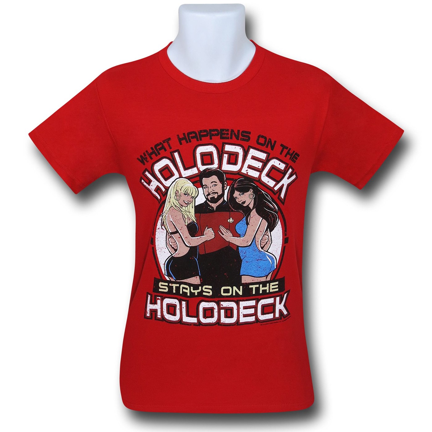 Star Trek TNG Holodeck 30 Single T-Shirt