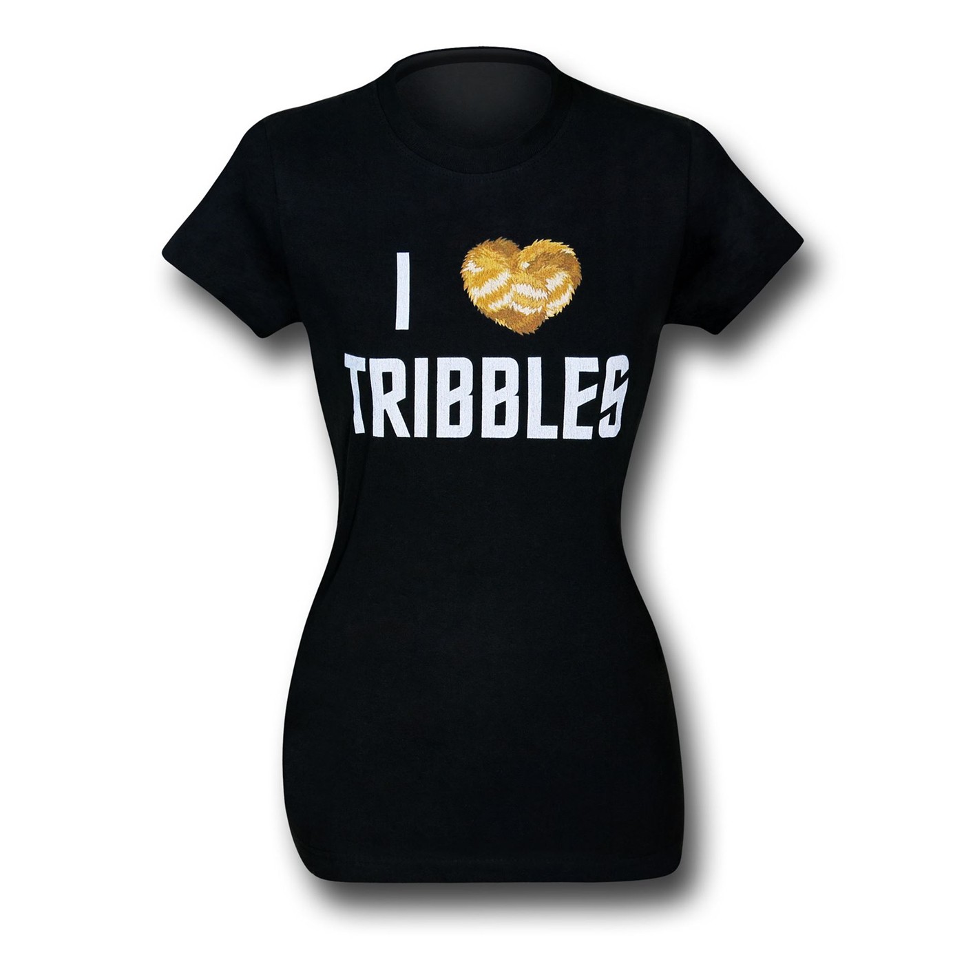 Star Trek Tribble Women's Black T-Shirt
