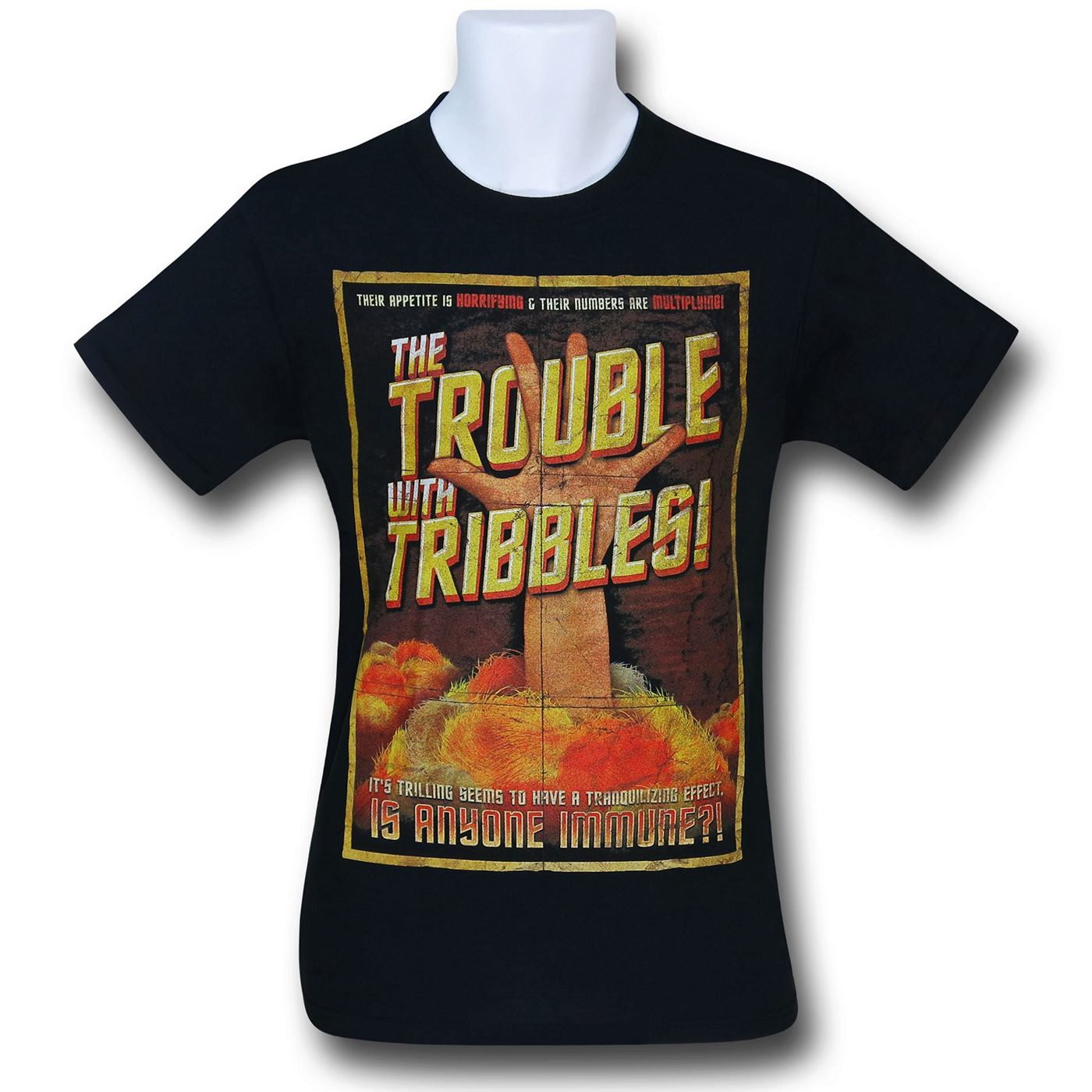 Star Trek Tribbles Movie Poster T-Shirt