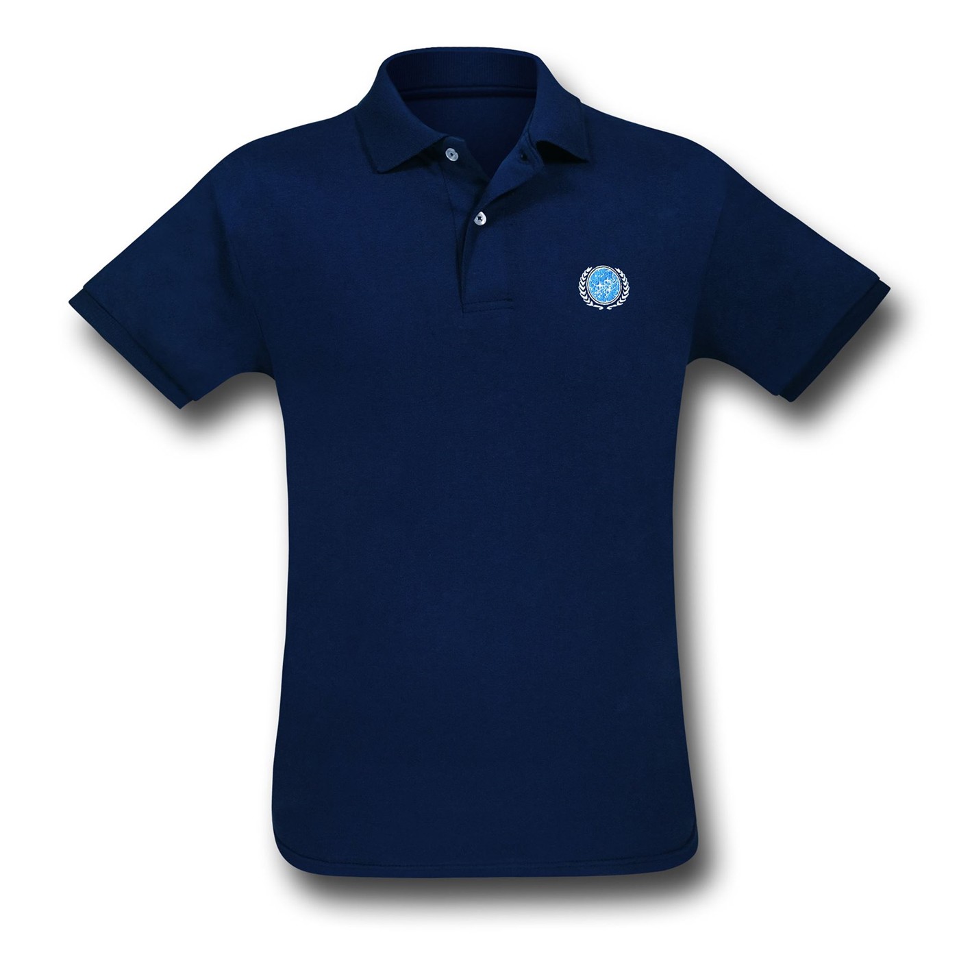 Star Trek UFP Navy Polo Shirt