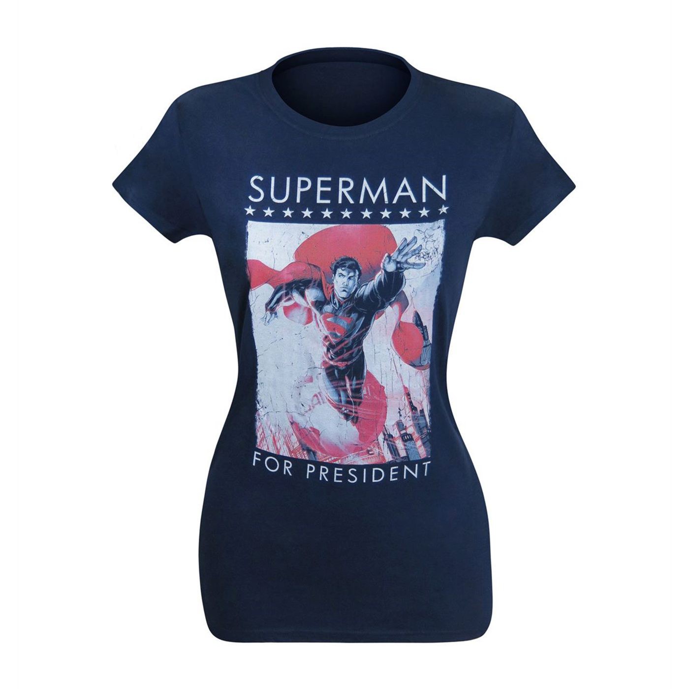 Superman for President Clouds Women's T-Shirt