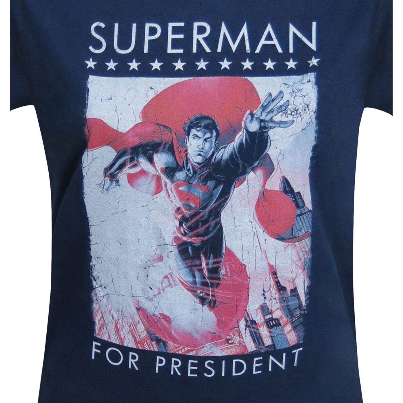 Superman for President Clouds Women's T-Shirt