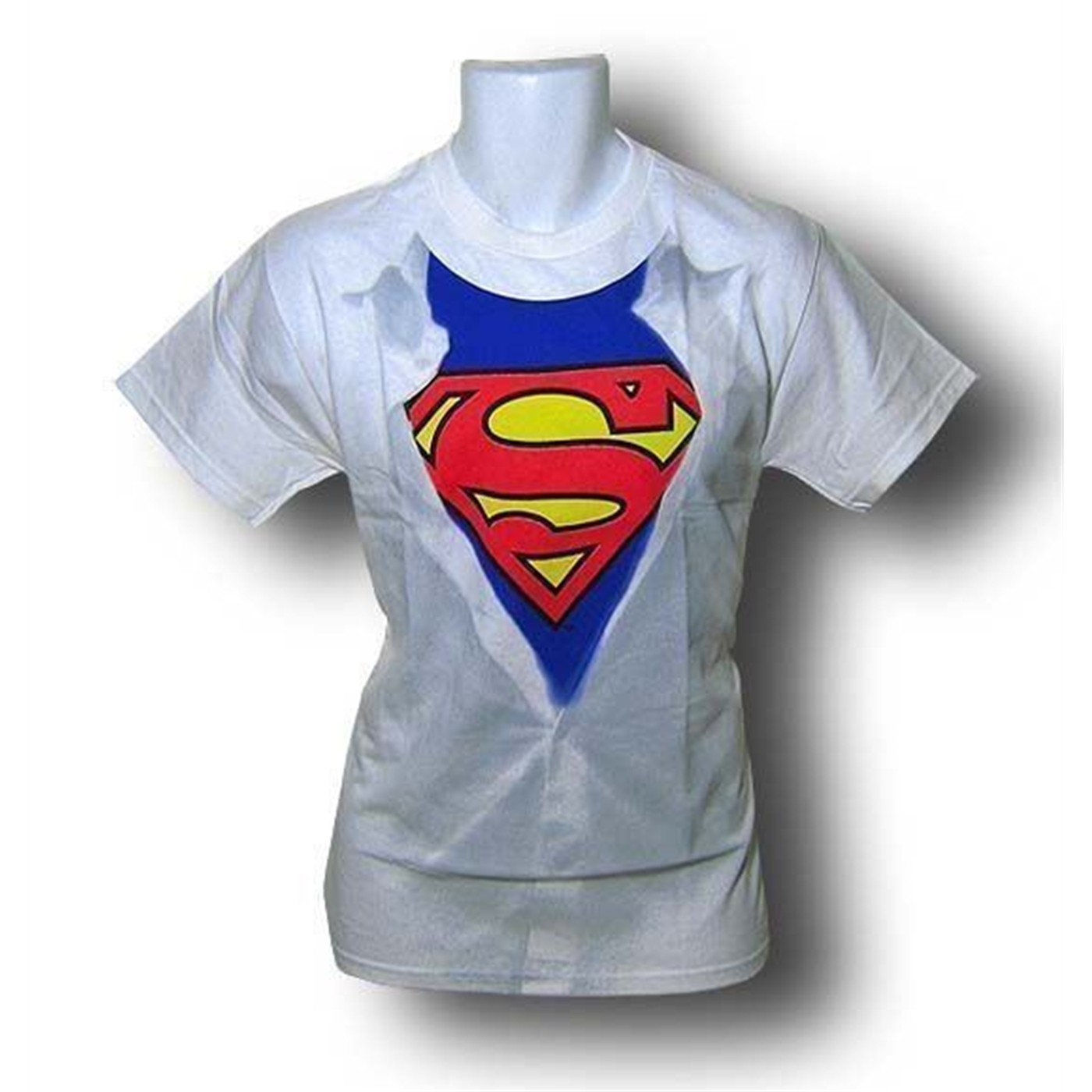 Superman Air Brushed Costume T-Shirt