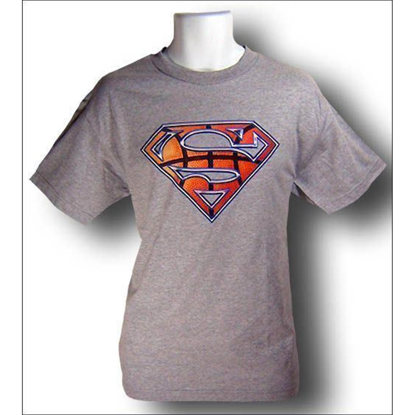 Superman Logo Basketball T-Shirt